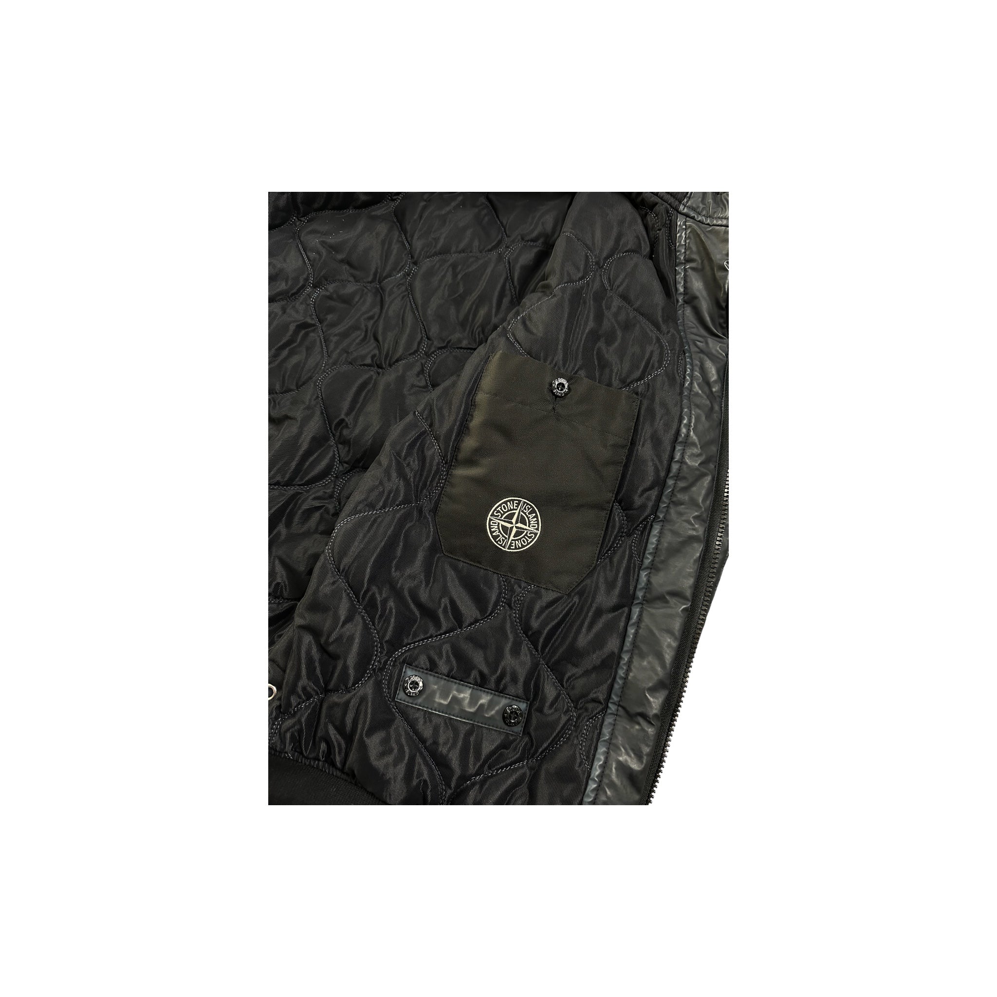 VESTE STONE ISLAND MUSSOLA GOMMATA - NB08