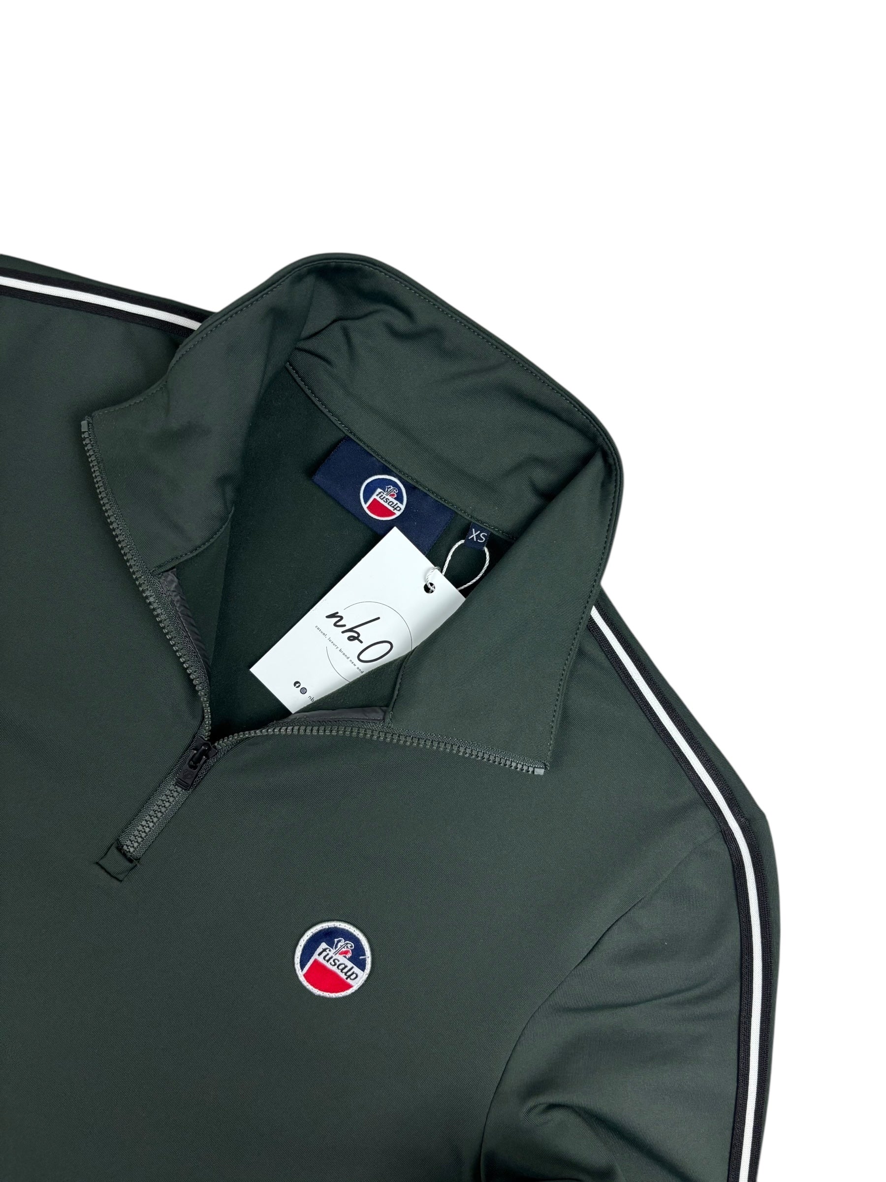 PULL ZIPPÉ FUSALP - KAKI - TAILLE XS