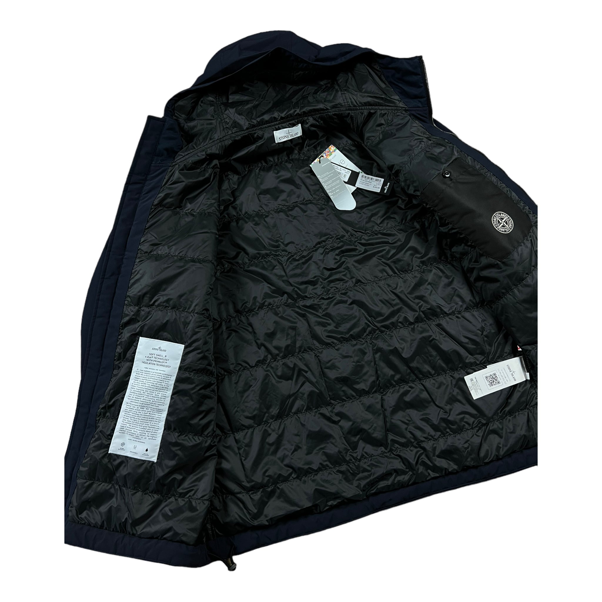 BLOUSON STONE ISLAND SOFT SHELL_R PRIMALOFT - NB08