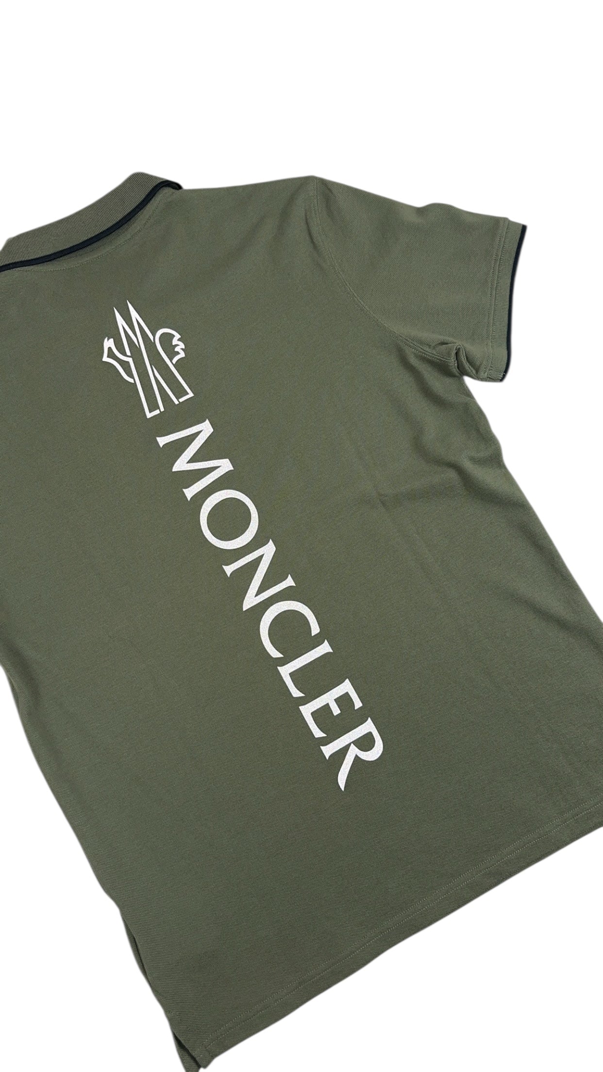 POLO MONCLER - KAKI - TAILLE M