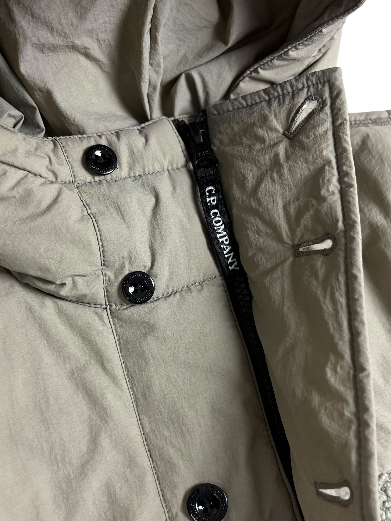 VESTE C.P COMPANY POLAR SHELL - KAKI - TAILLE 12 ANS