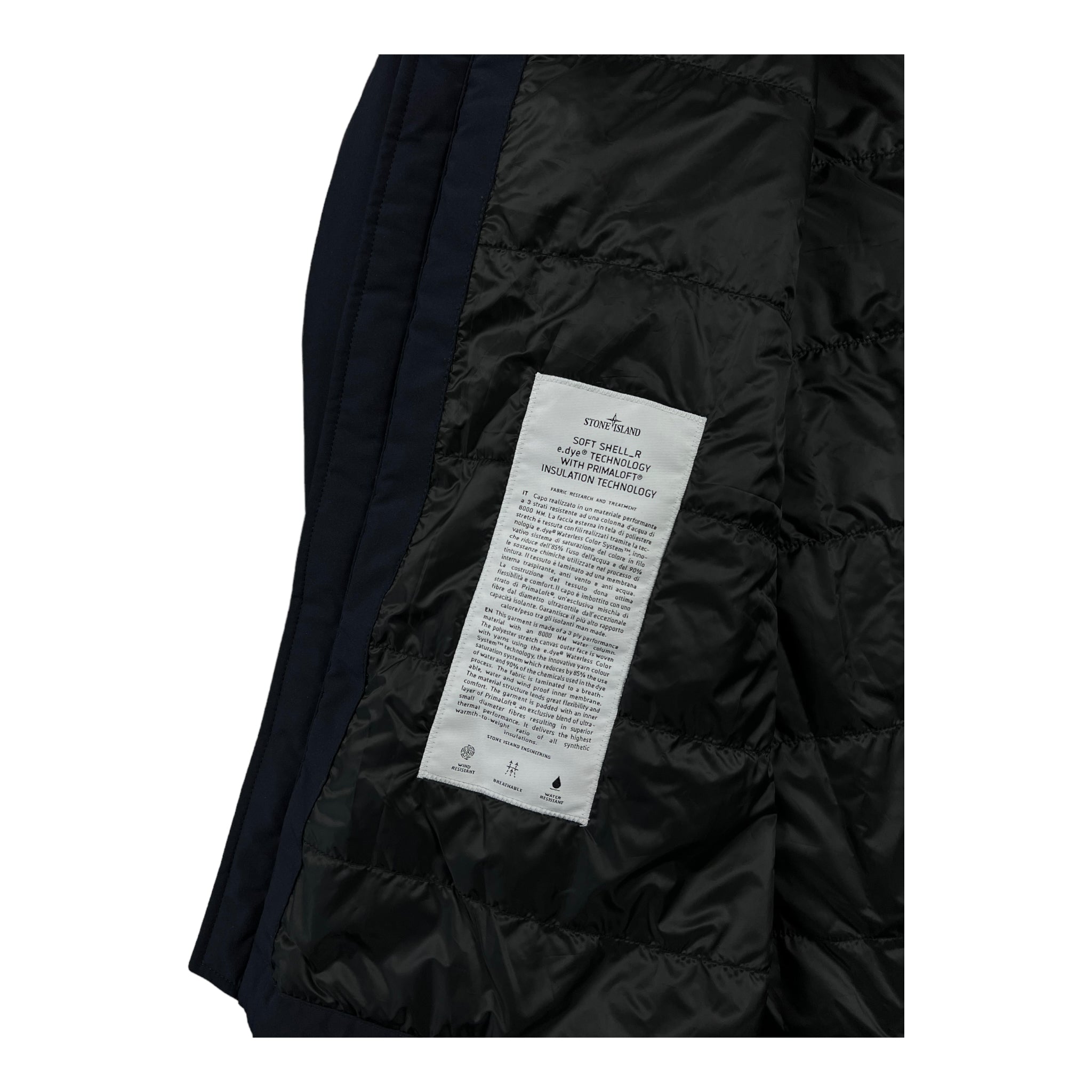 BLOUSON STONE ISLAND SOFT SHELL_R PRIMALOFT - NB08