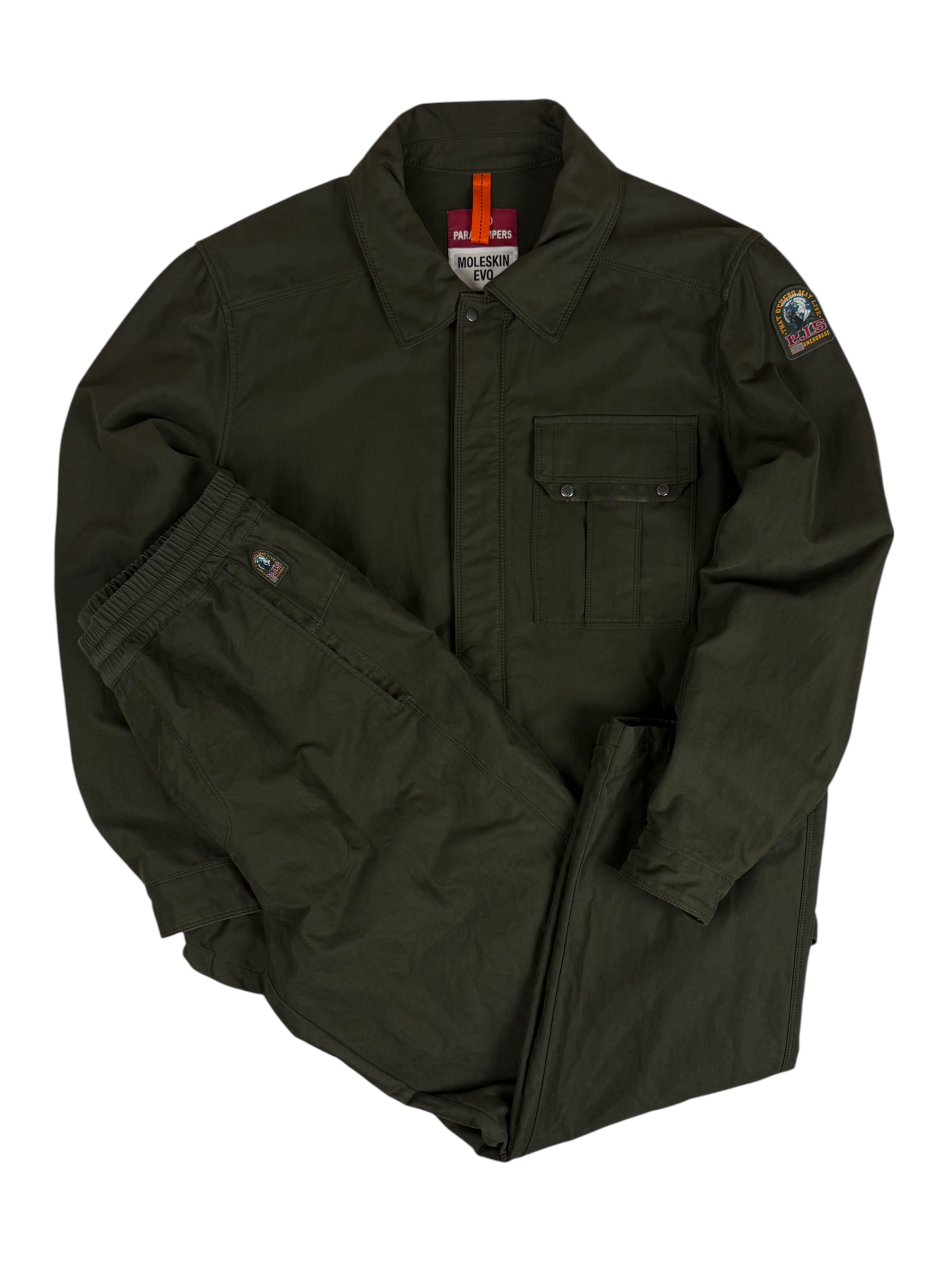 ENSEMBLE PARAJUMPERS MOLESKIN EVO - KAKI - TAILLE L