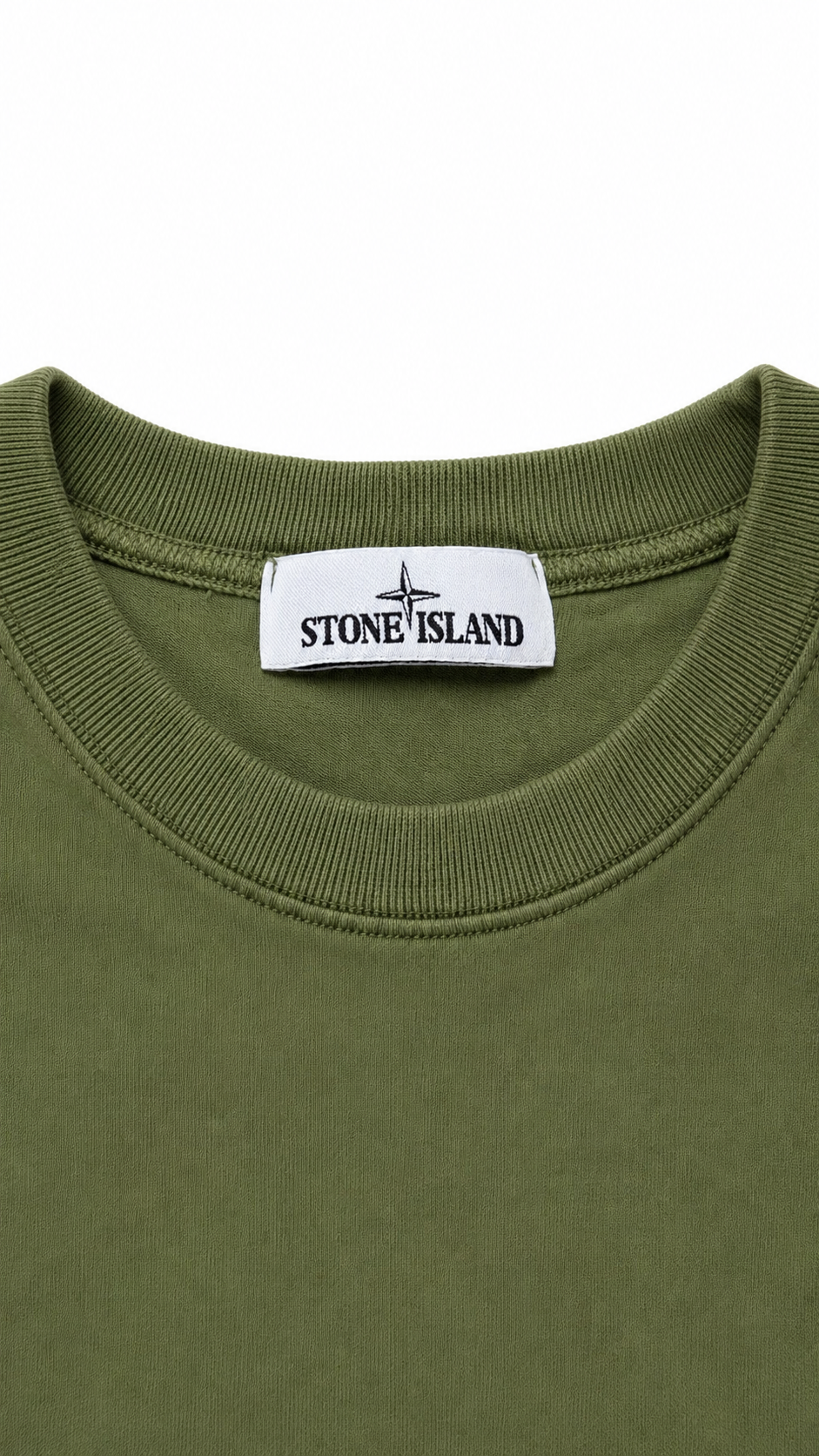 Pull Crewneck Stone Island kaki taille XL - vue 2/4