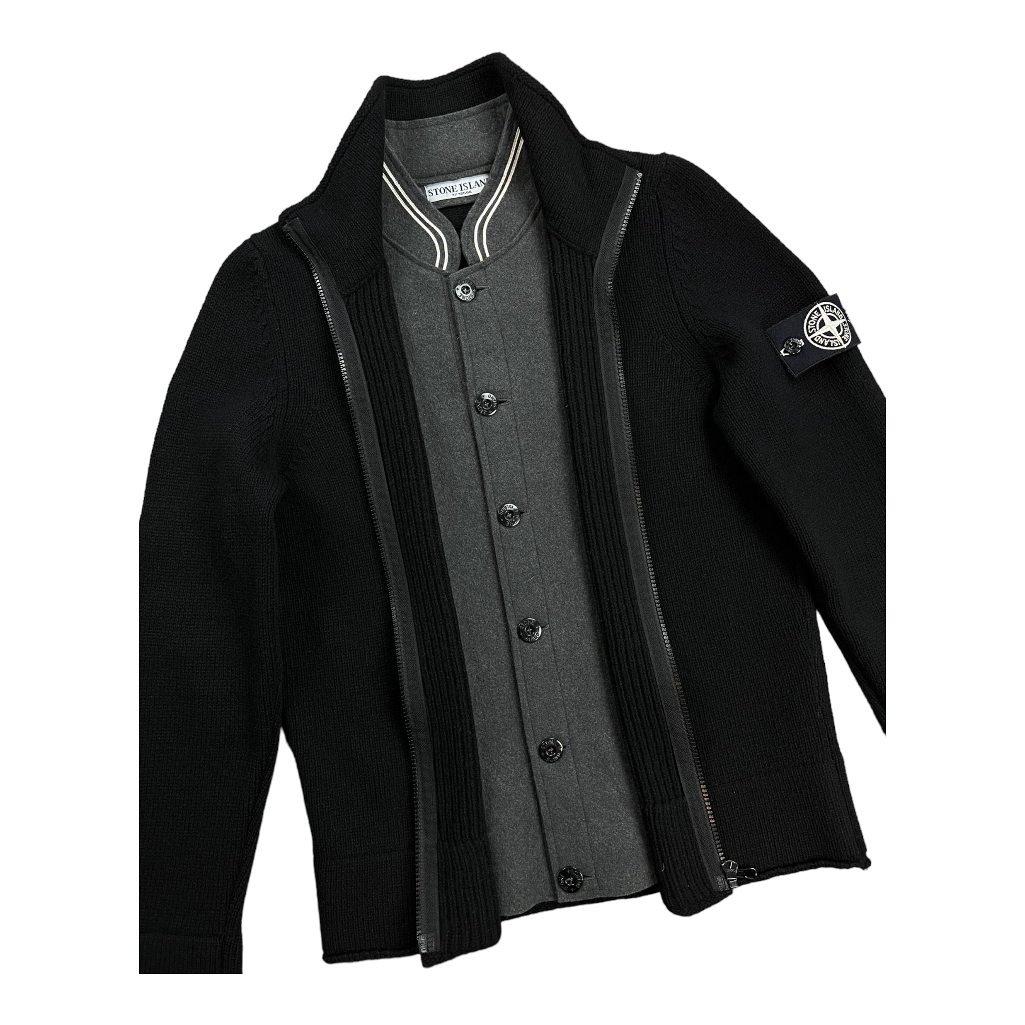 GILET STONE ISLAND VINTAGE / BADGE ÉDITION LIMITÉE - NB08