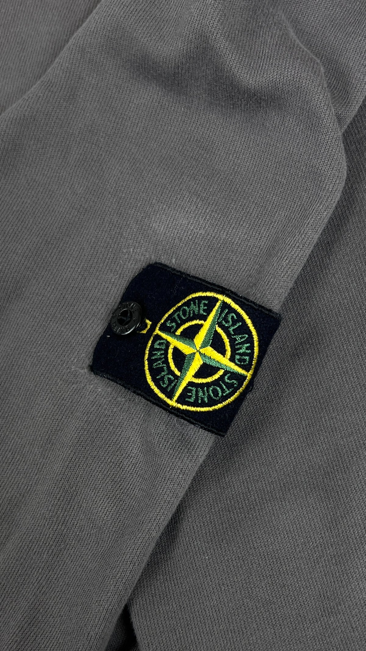 Sweat-shirt Demi-Zip Stone Island Vintage Gris Taille M – photo complémentaire 1 – NB08 Shop