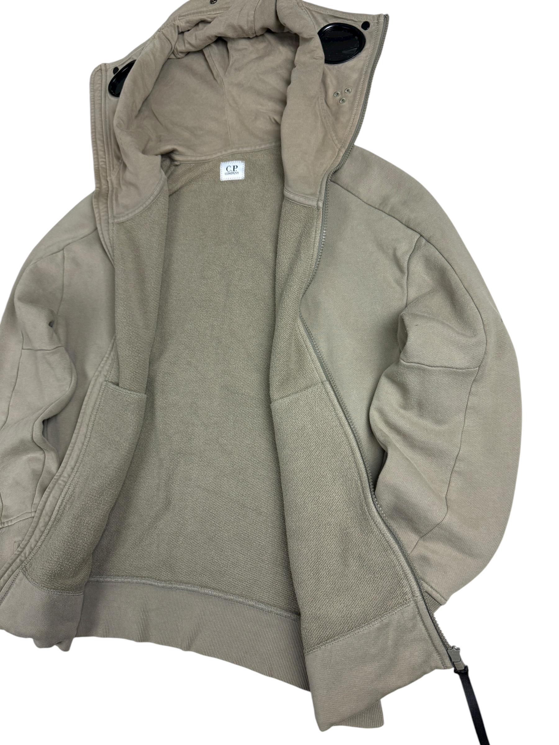 GILET C.P COMPANY GOGGLE - KAKI - TAILLE S