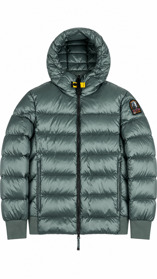 Doudoune à Capuche Parajumpers Pharrell - Vert Pétrole - Neuf