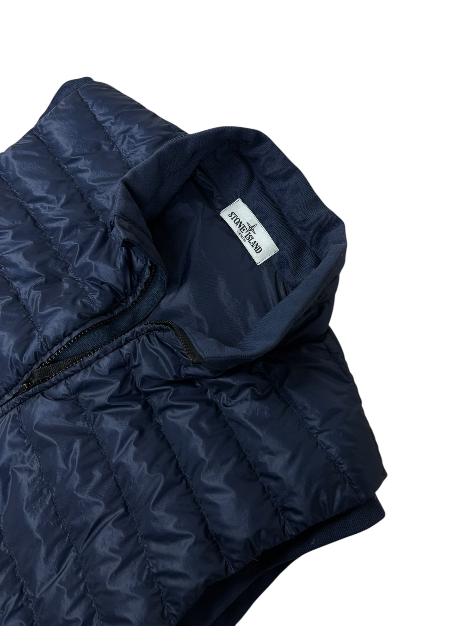 GILET STONE ISLAND MICRO RIP STOP 7 DEN / DOWN - MARINE - TAILLE XL