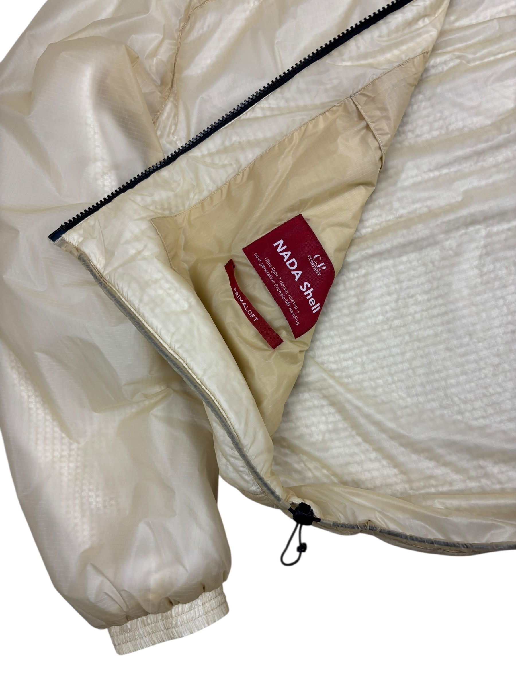 VESTE C.P COMPANY NADA SHELL PRIMALOFT - CRÈME - TAILLE M - NEUF