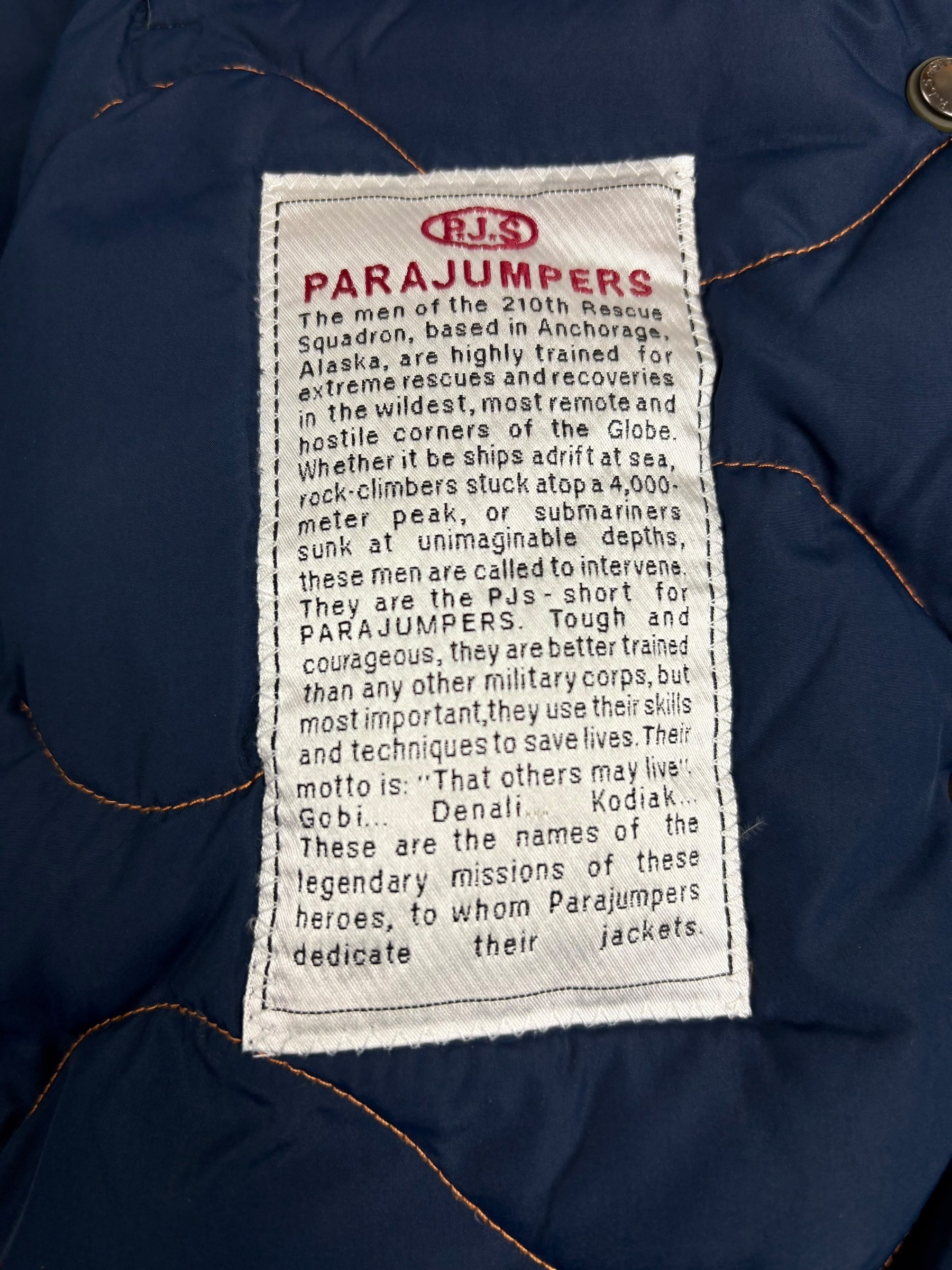 PARKA PARAJUMPERS MASTERPIECE SERIES - MARINE - TAILLE S