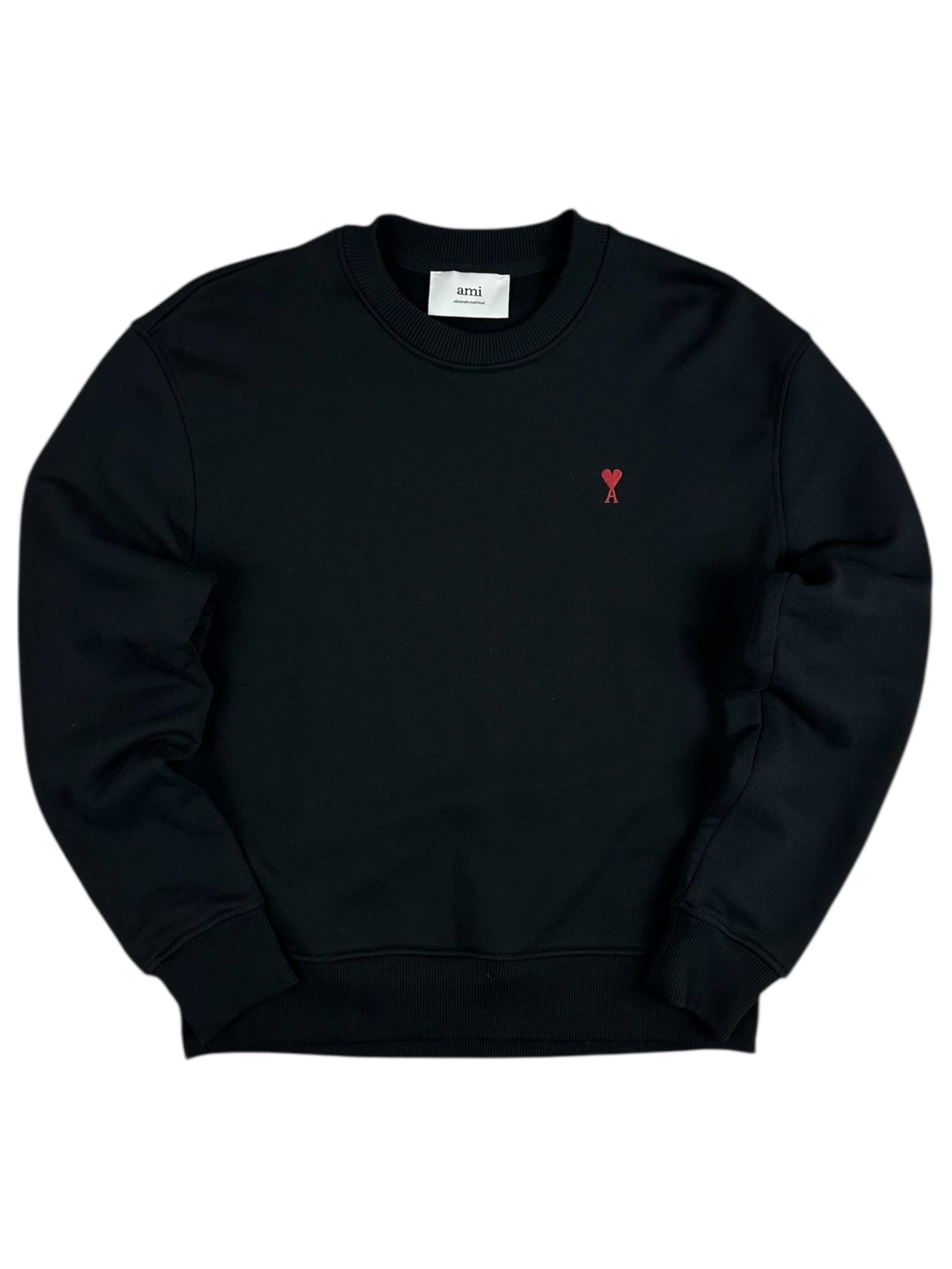 CREWNECK AMI PARIS - NOIR - TAILLE XS