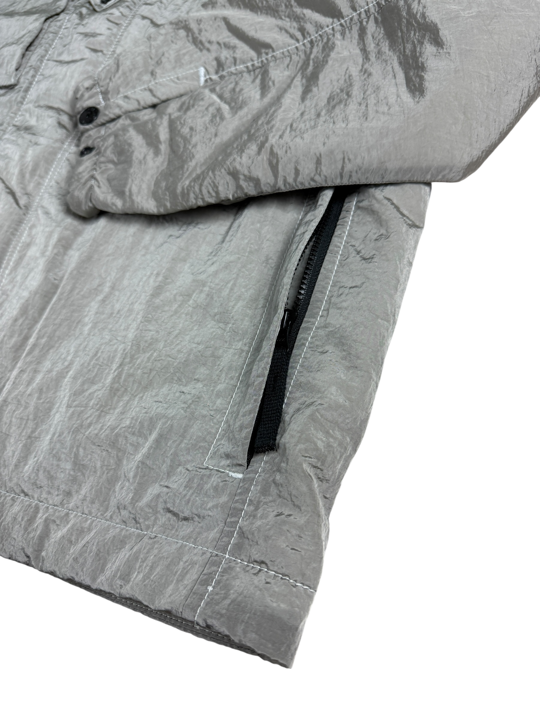 VESTE STONE ISLAND NYLON METAL REGENERATED WITH PRIMALOFT-TC - GRIS - TAILLE M