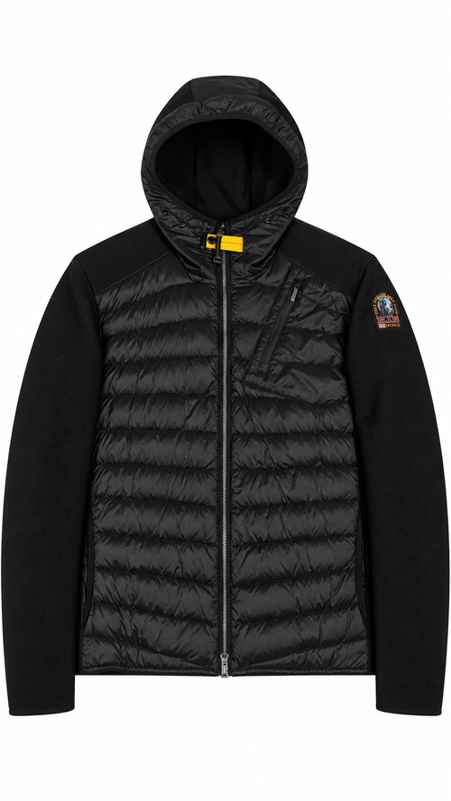 Veste Hybride à Capuche Parajumpers Nolan - Noir - Neuf