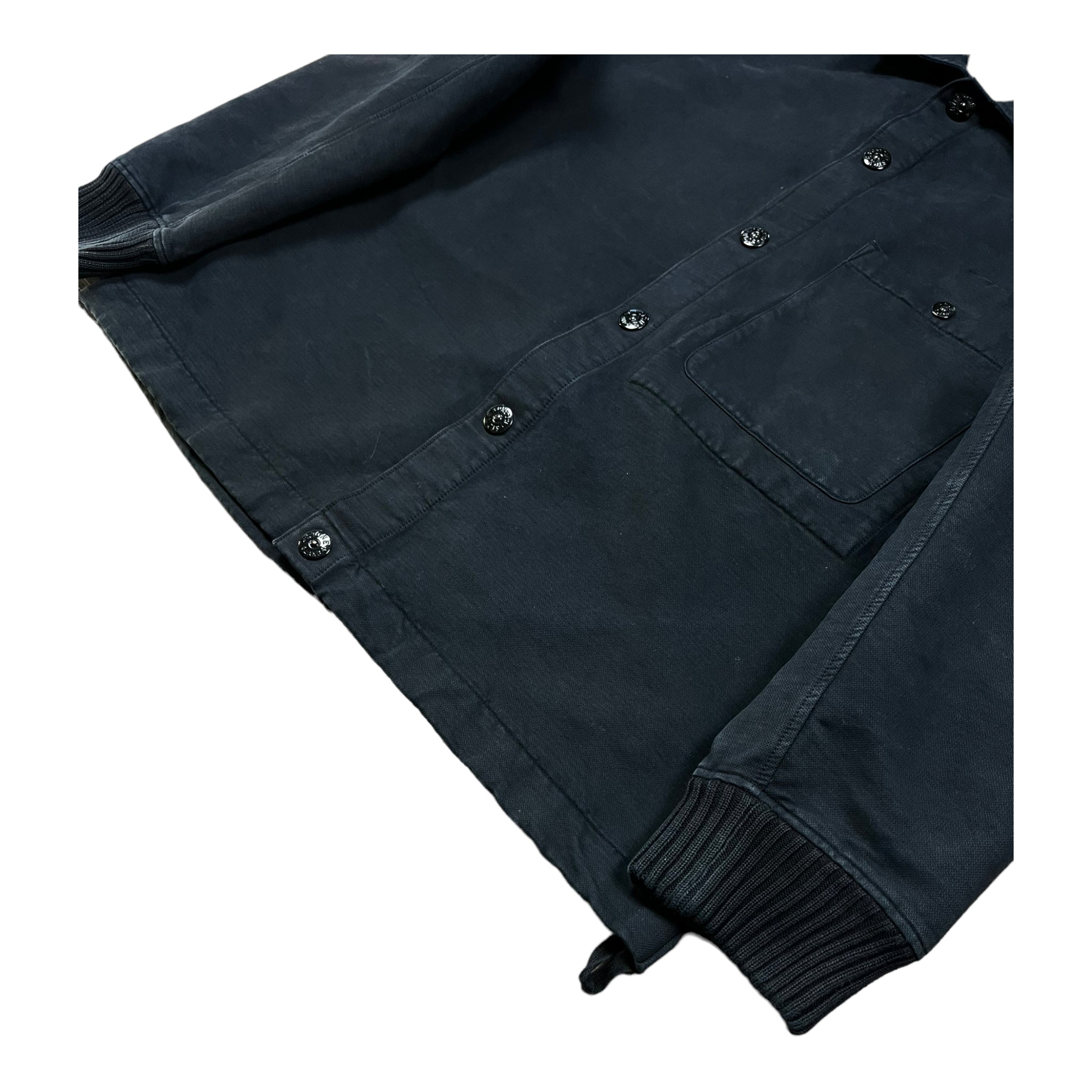 SURCHEMISE À CAPUCHE STONE ISLAND GARMENT DYED VINTAGE - NB08