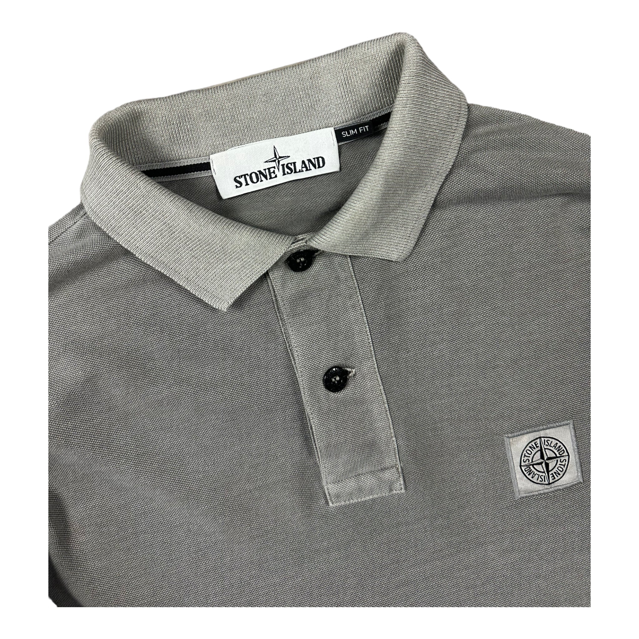 POLO MANCHE LONGUE STONE ISLAND - NB08