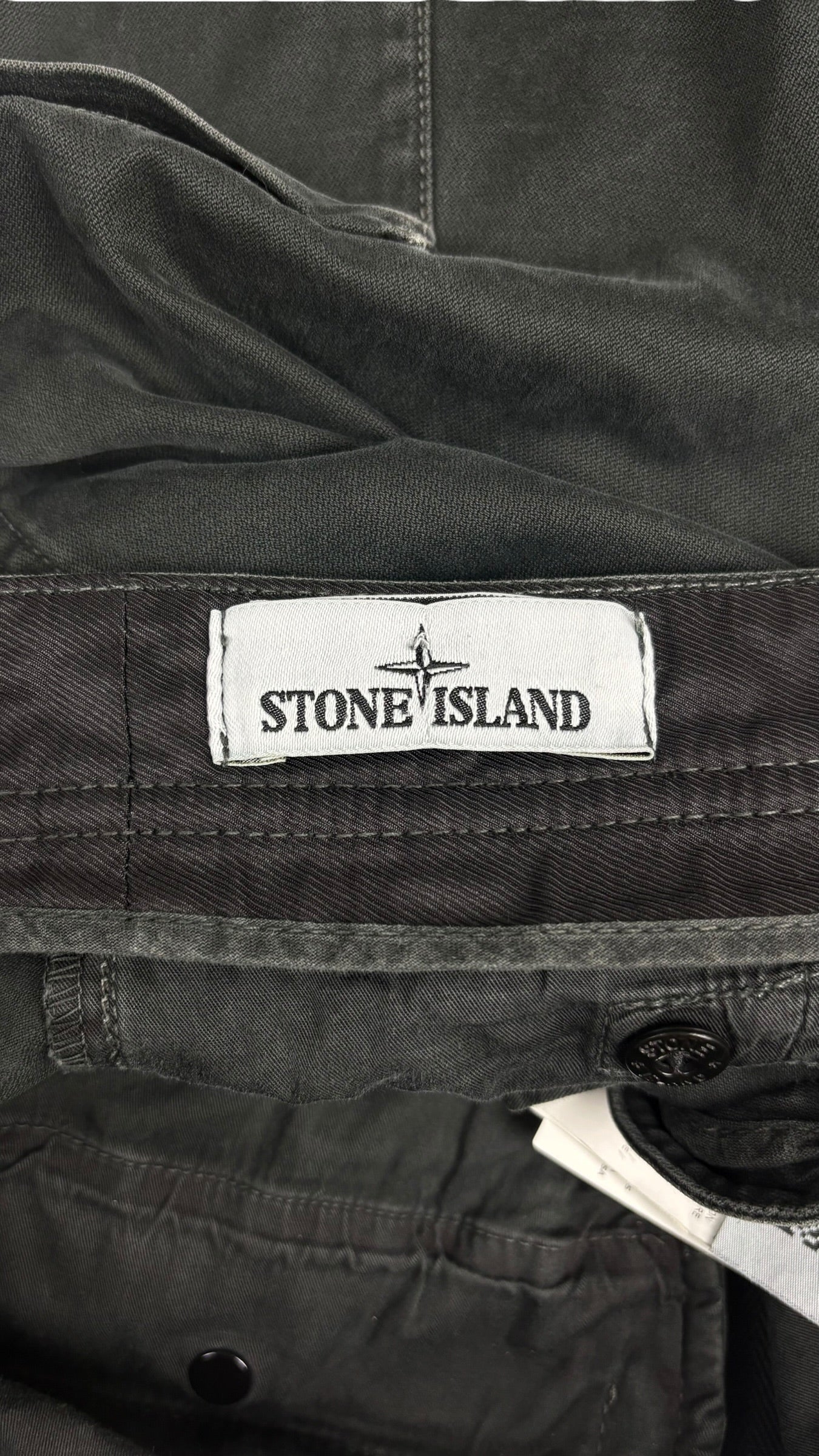 Pantalon Cargo Stone Island - Vert Pétrole - Taille W34