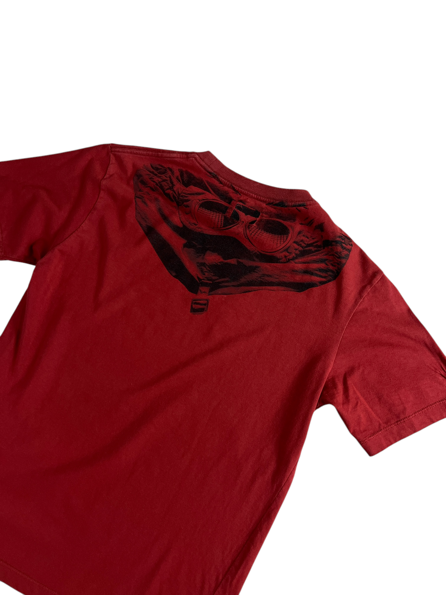 TEE-SHIRT C.P COMPANY ROUGE - TAILLE 12 ANS