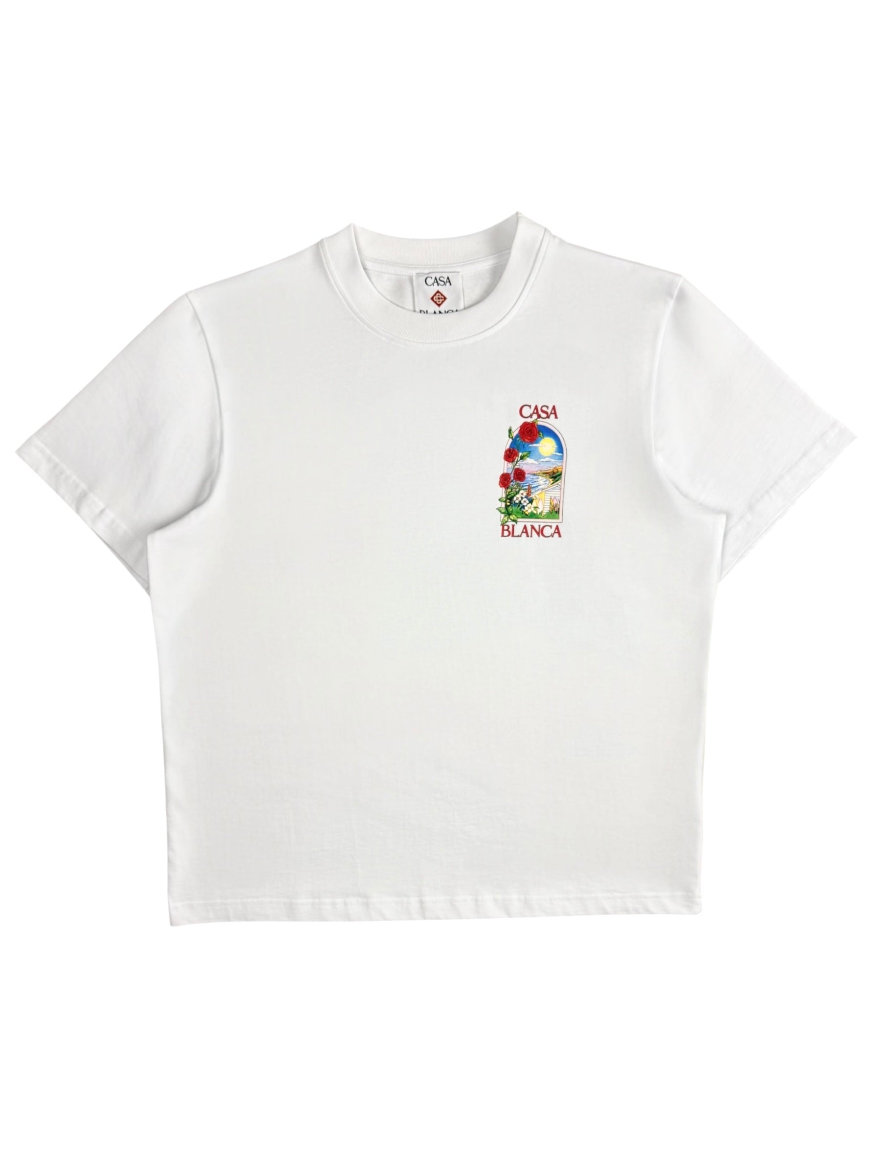 TEE-SHIRT CASABLANCA LA DAYS - BLANC - COLLECTION 2025 - NEUF