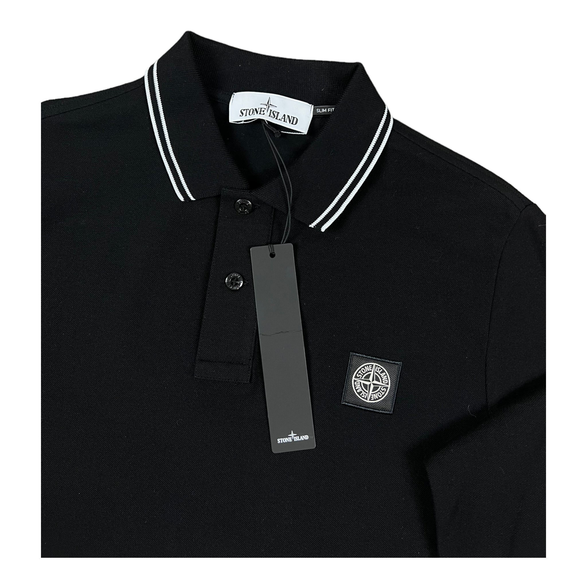 POLO MANCHES LONGUES STONE ISLAND - NB08