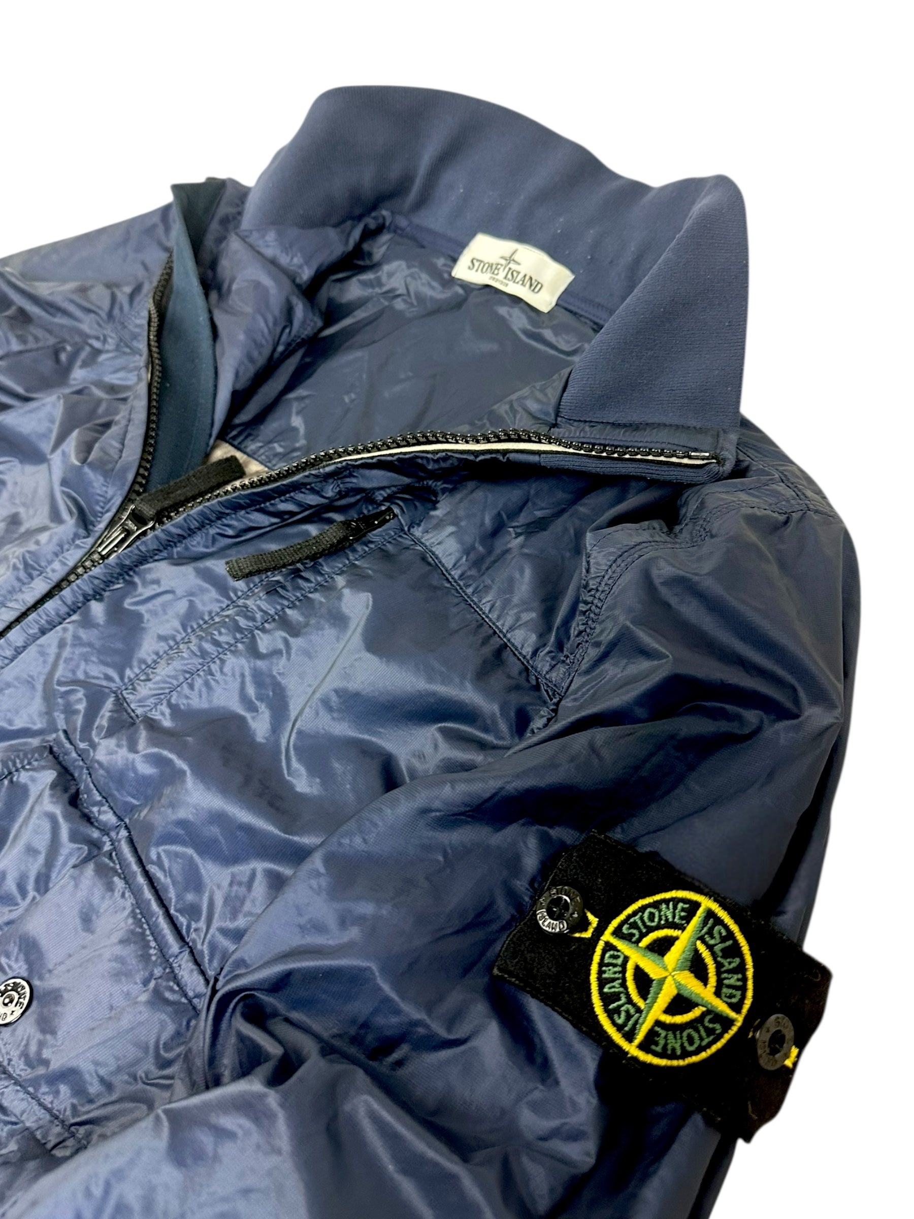 VESTE STONE ISLAND MICRO RIP STOP 7 DEN / TYVEK SHIELD - MARINE - TAILLE S