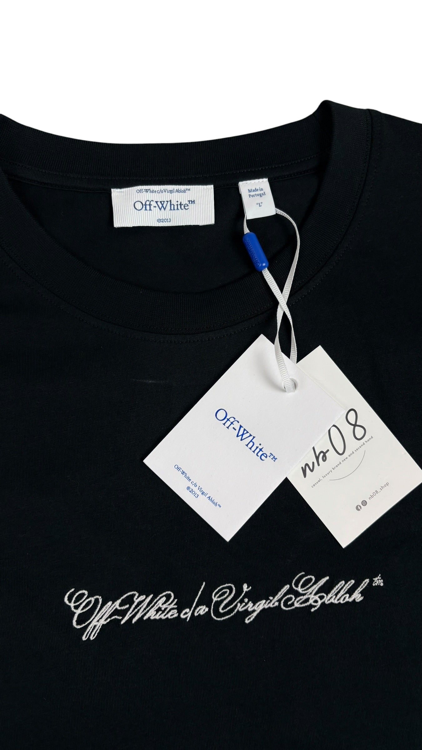 Tee-shirt Off-White - Noir - Taille L - Neuf
