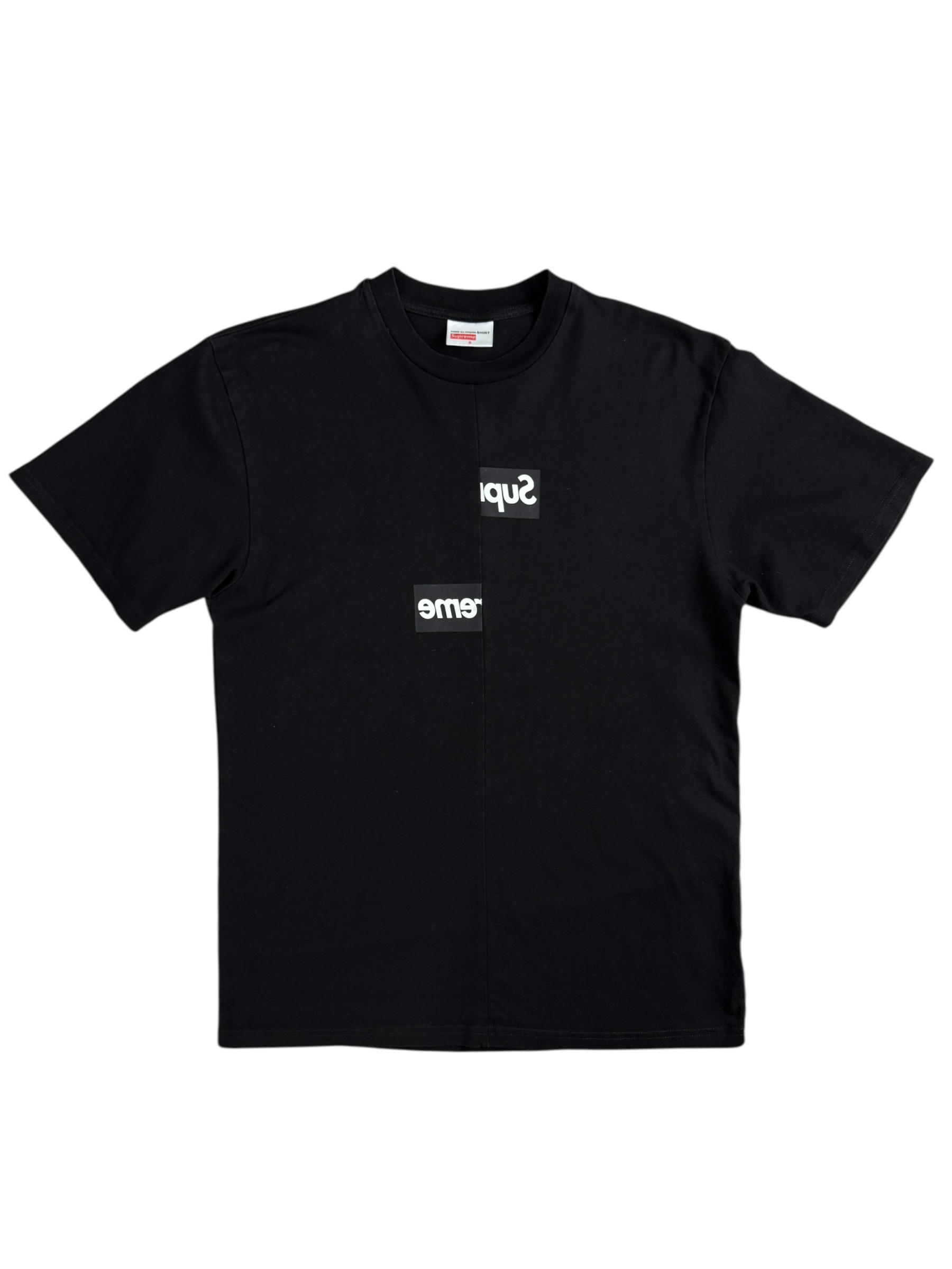 TEE-SHIRT SUPREME/COMME DES GARÇONS - NOIR - TAILLE S