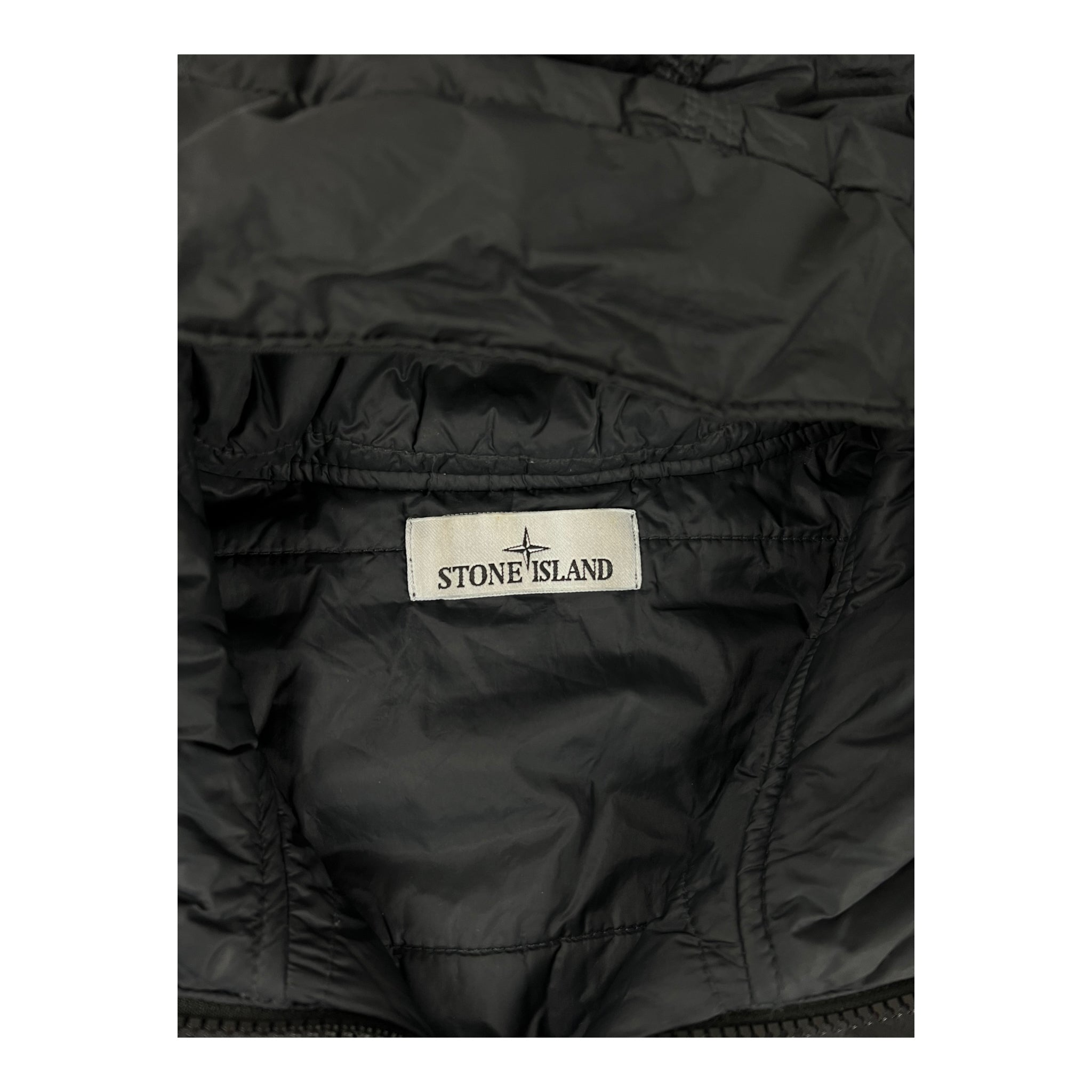 VESTE STONE ISLAND GARMENT DYED CRINKLE REPS R-NY WITH PRIMALOFT-TC - NB08