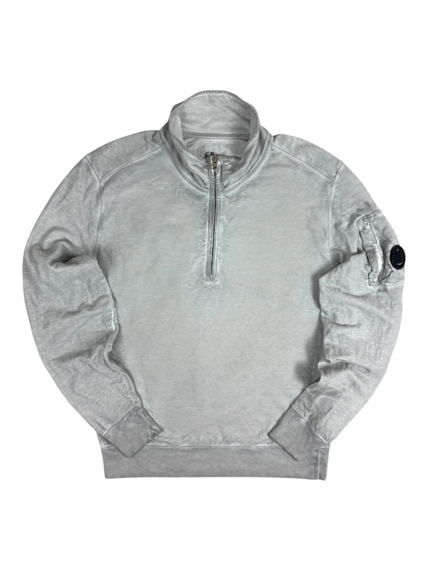 PULL ZIPPÉ C.P COMPANY - GRIS - TAILLE XL