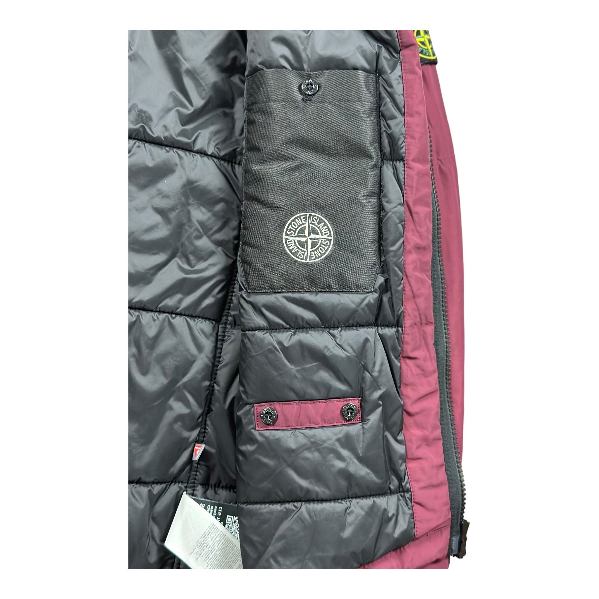 VESTE À CAPUCHE STONE ISLAND MICRO REPS WITH PRIMALOFT INSULATION TECHNOLOGY - NB08