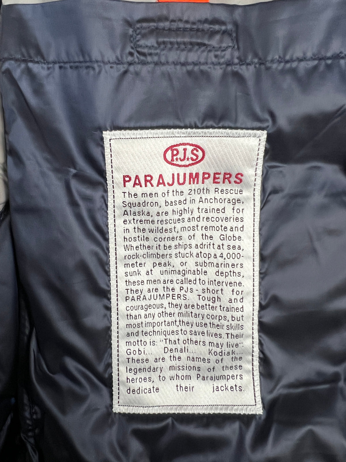 Doudoune Parajumpers Dillon, Marine, Neuf — photographie complémentaire 5