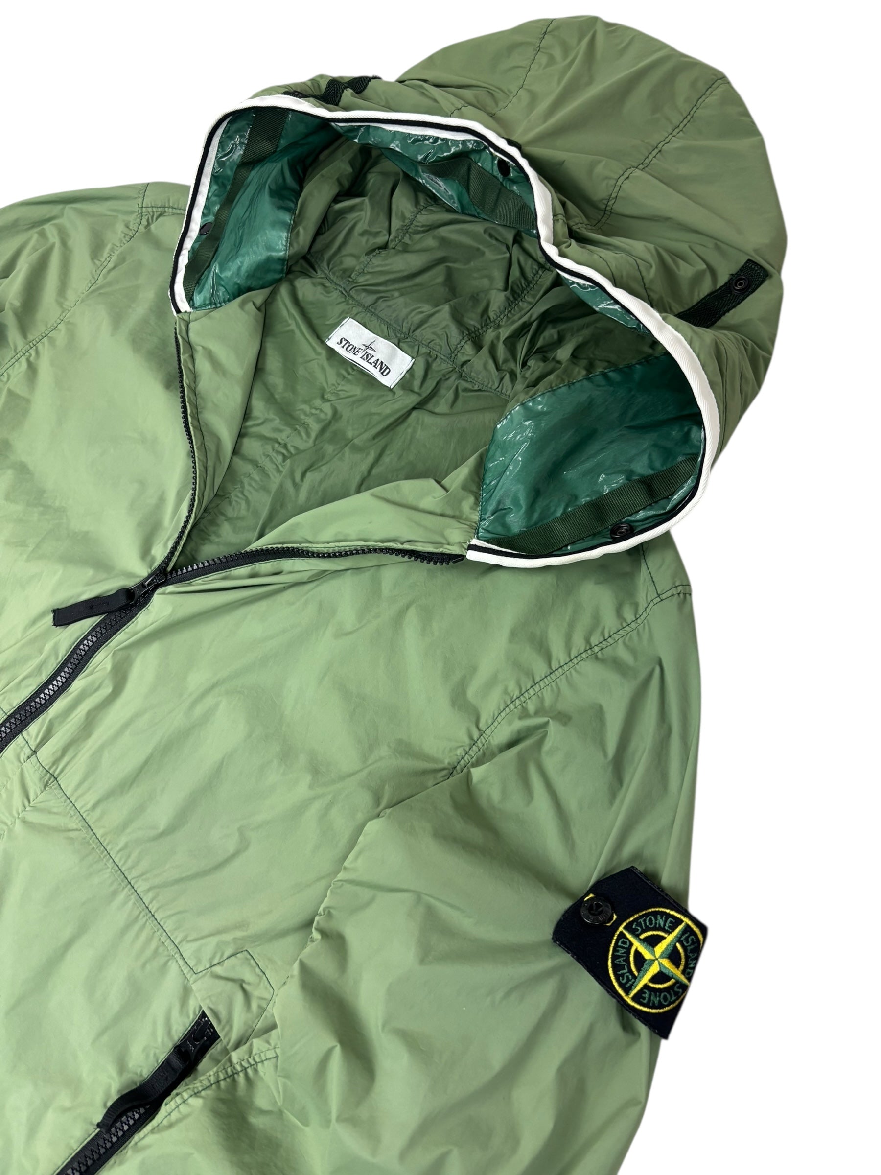 VESTE STONE ISLAND SKIN TOUCH NYLON-TC - VERT - TAILLE M