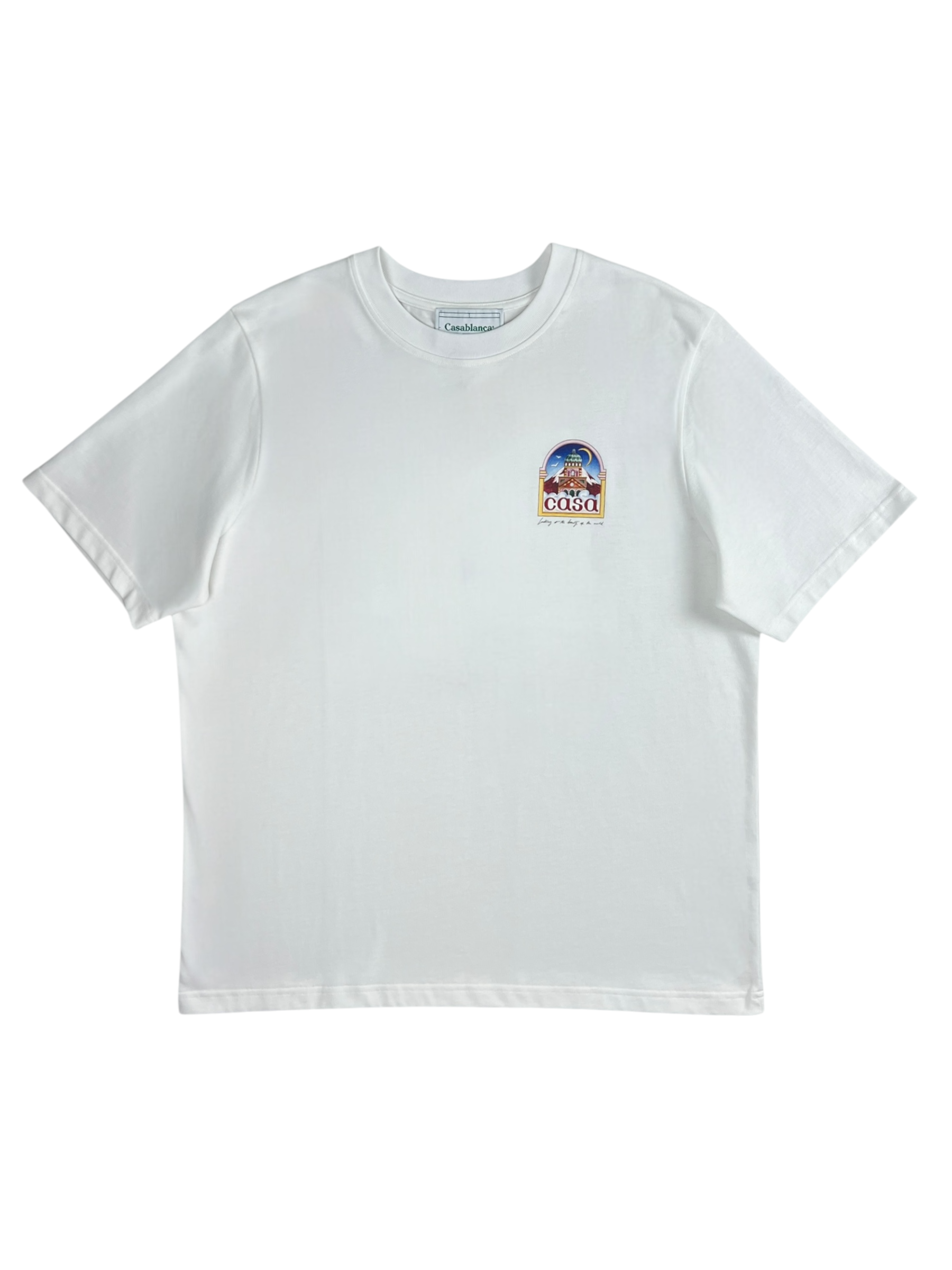 TEE-SHIRT CASABLANCA BLANC - TAILLE XL - NEUF