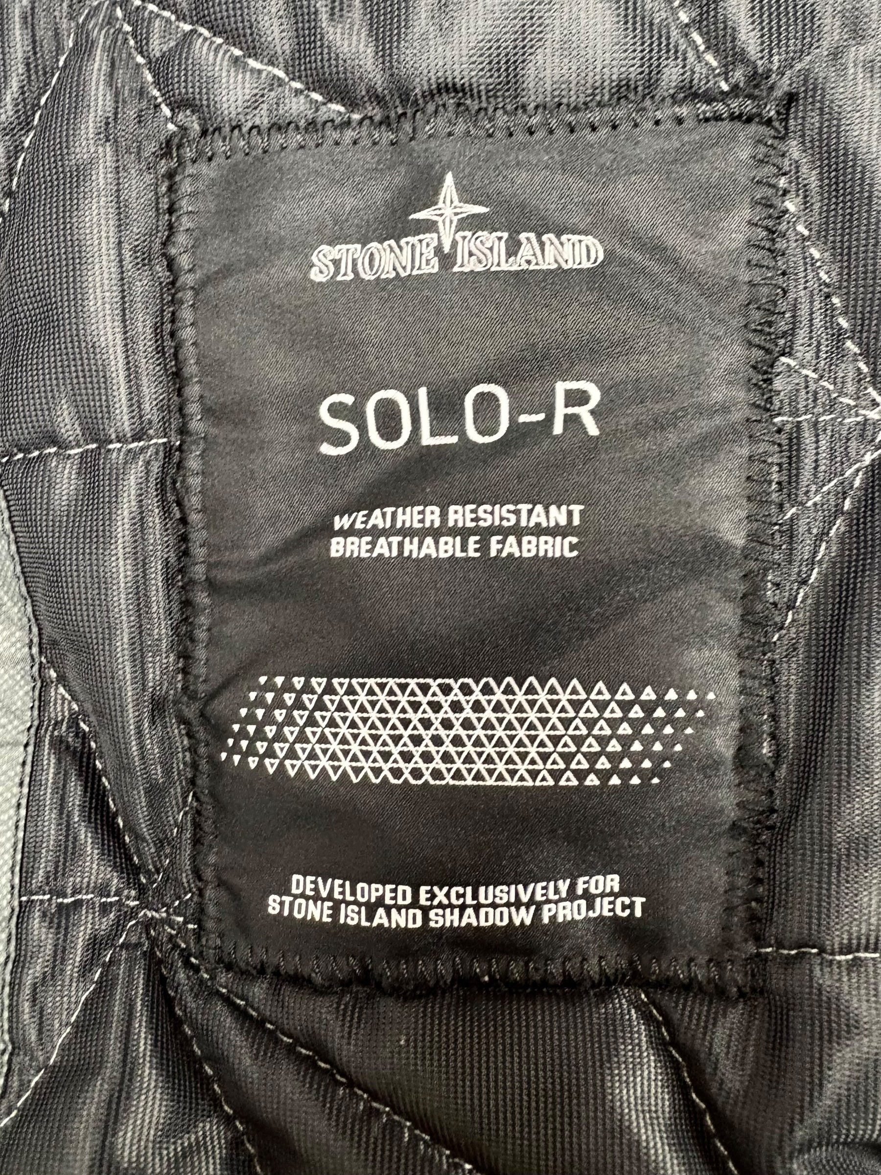 VESTE STONE ISLAND SHADOW PROJETC SOLO-R - MARINE - TAILLE S