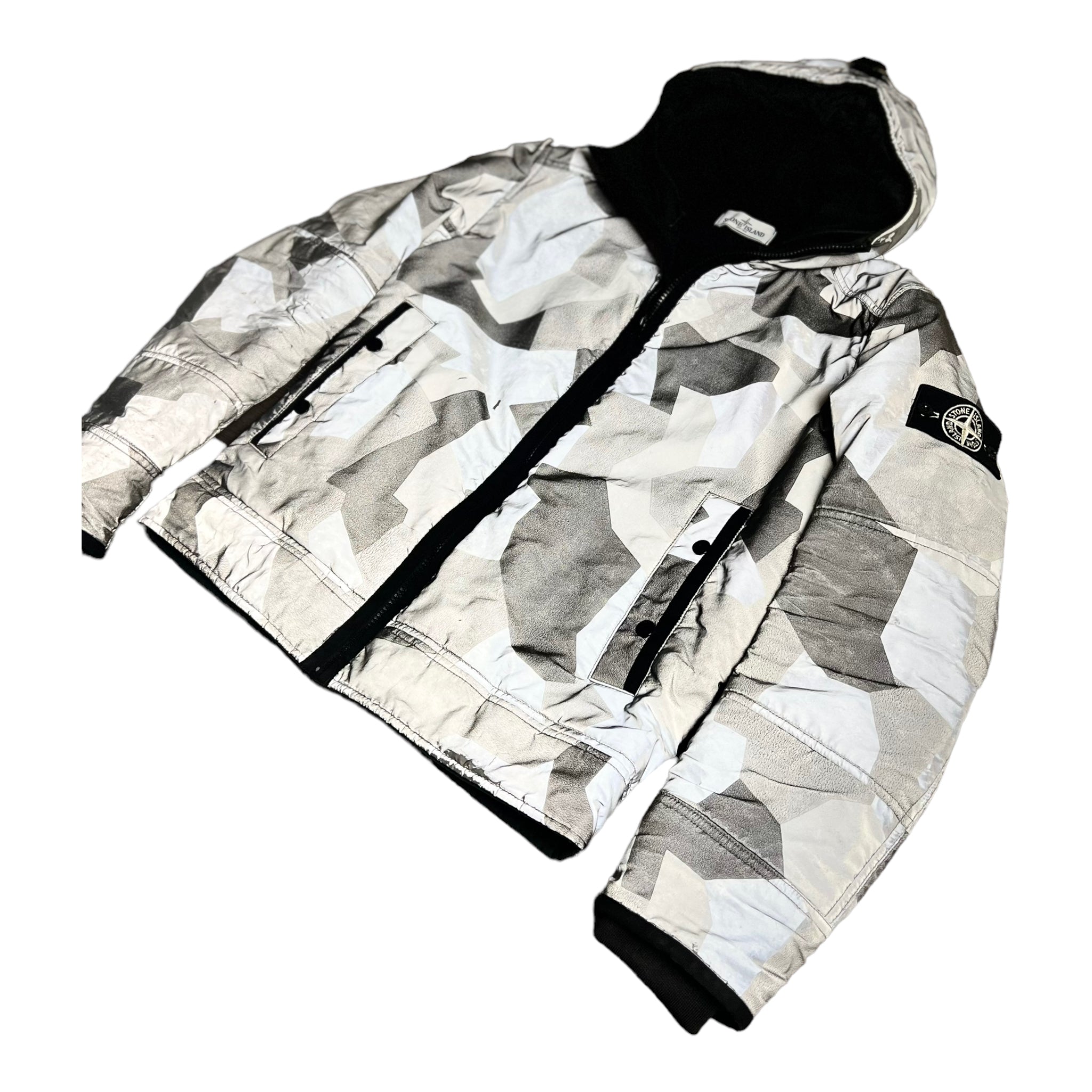 VESTE STONE ISLAND RÉFLECTIVE CAMOUFLAGE - NB08