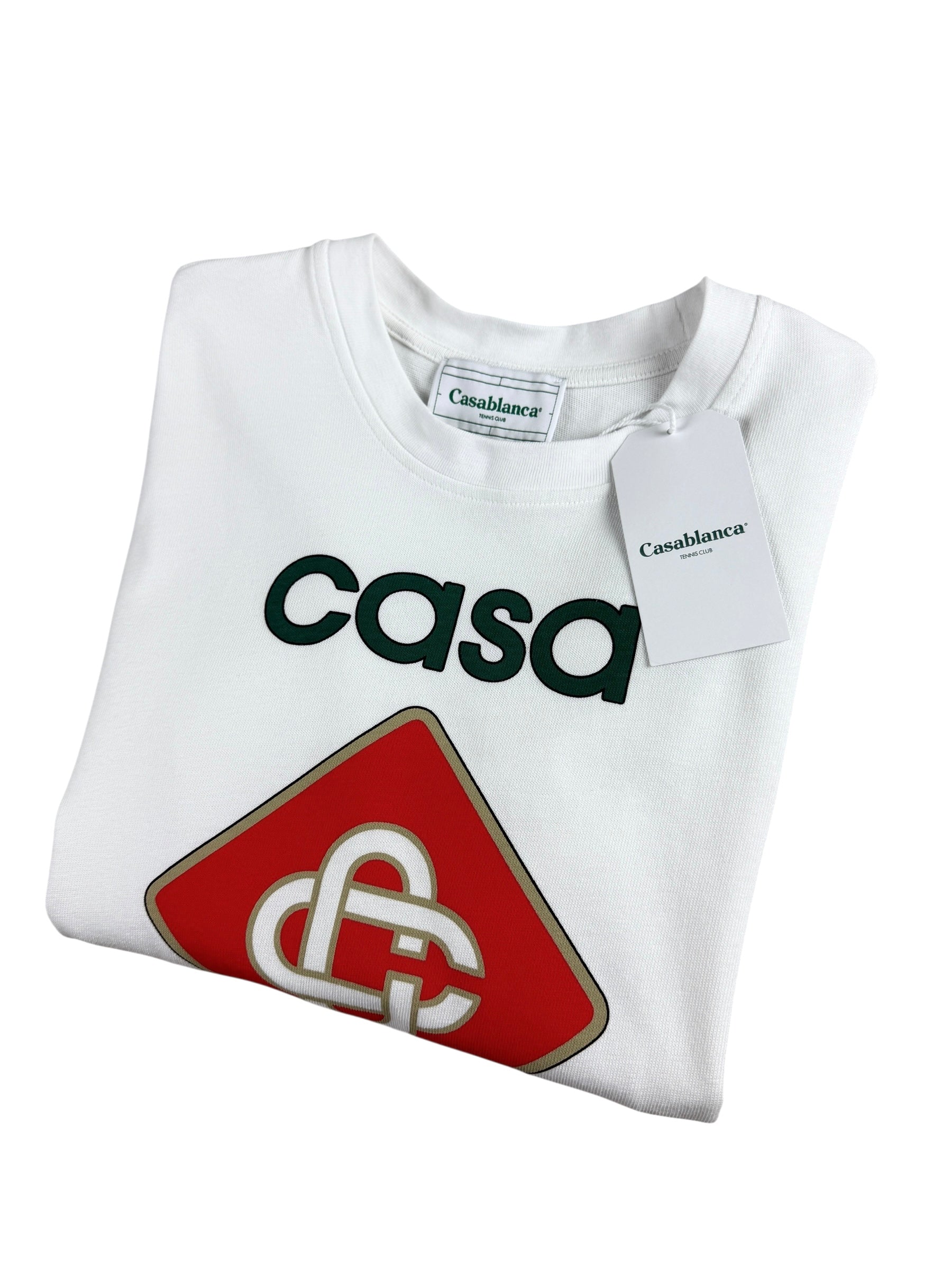 TEE-SHIRT CASABLANCA - BLANC - NEUF
