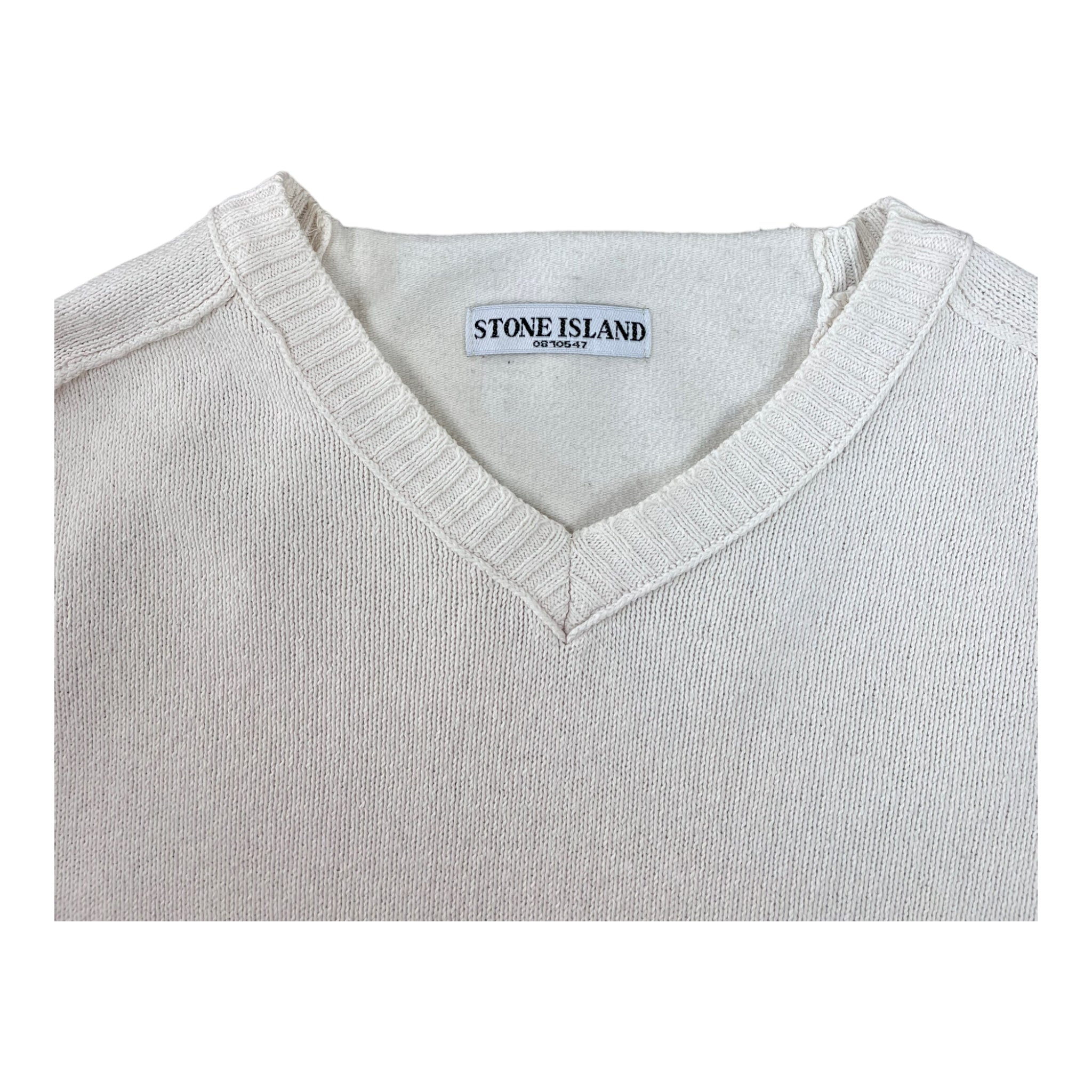 PULL COL EN V VINTAGE STONE ISLAND - NB08