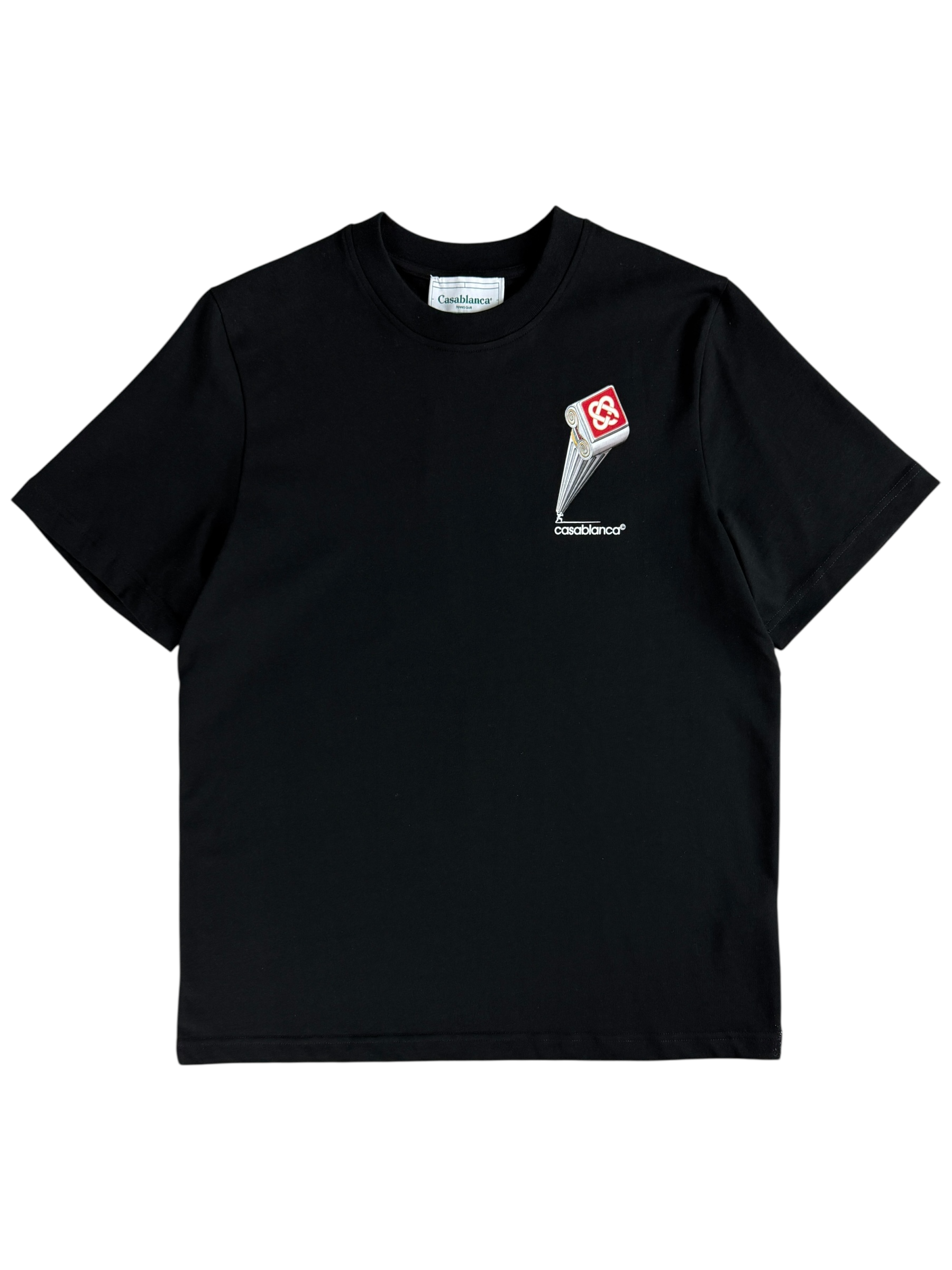 TEE-SHIRT CASABLANCA - NOIR - NEUF