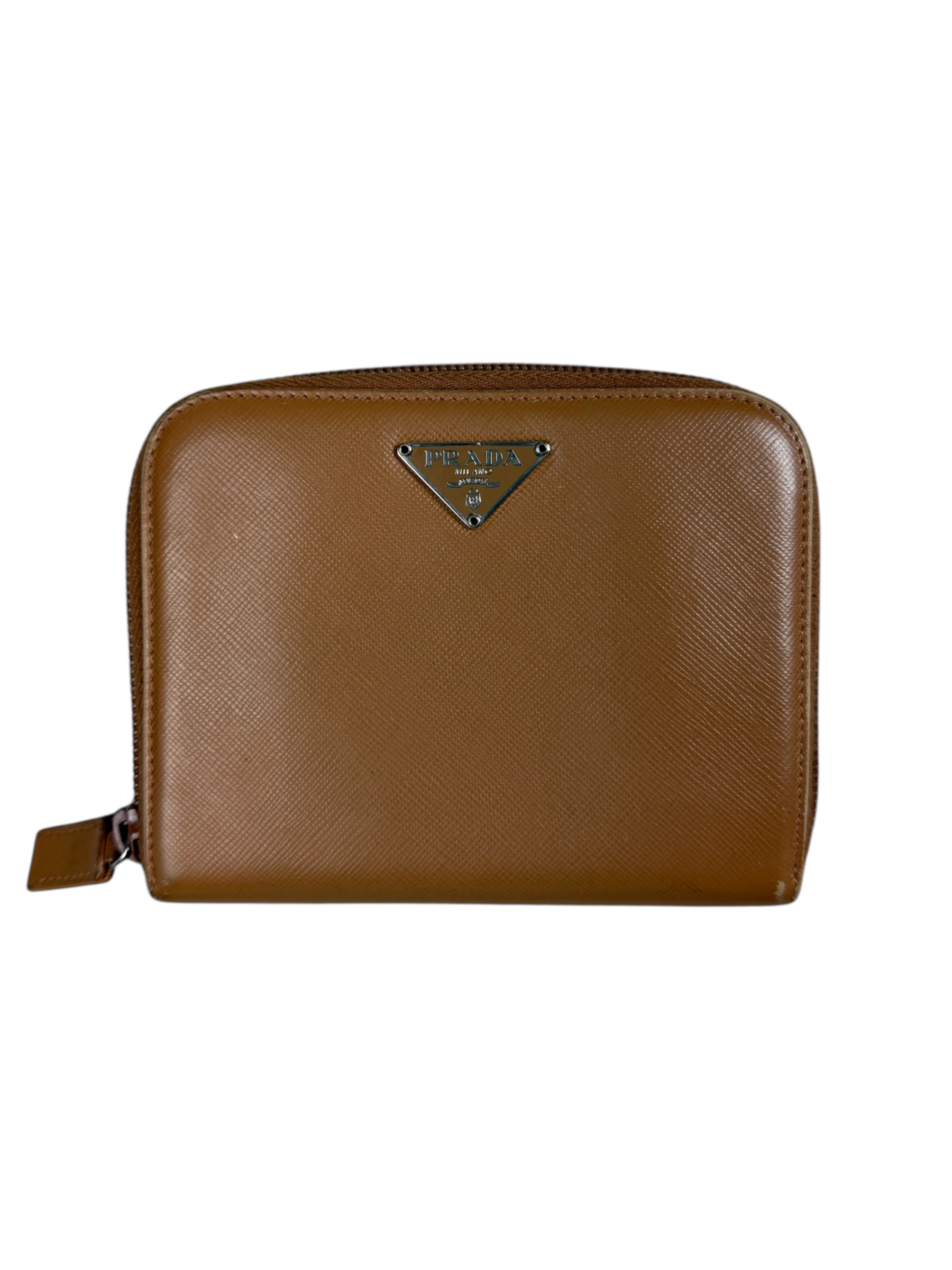 PORTE MONNAIE PRADA - MARRON