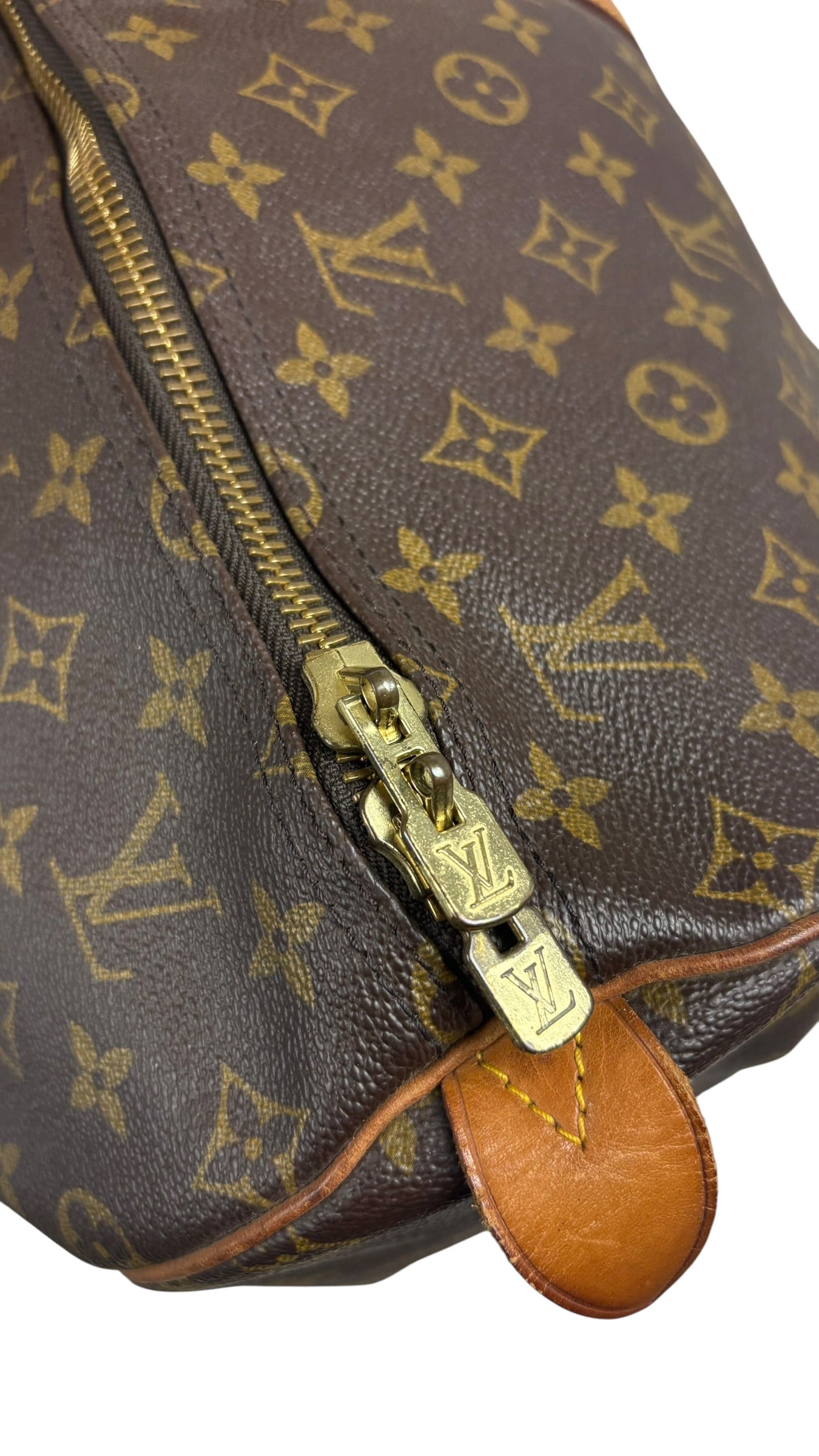 Sac Louis Vuitton Keepall 55 - Toile Monogram - Marron - MI883