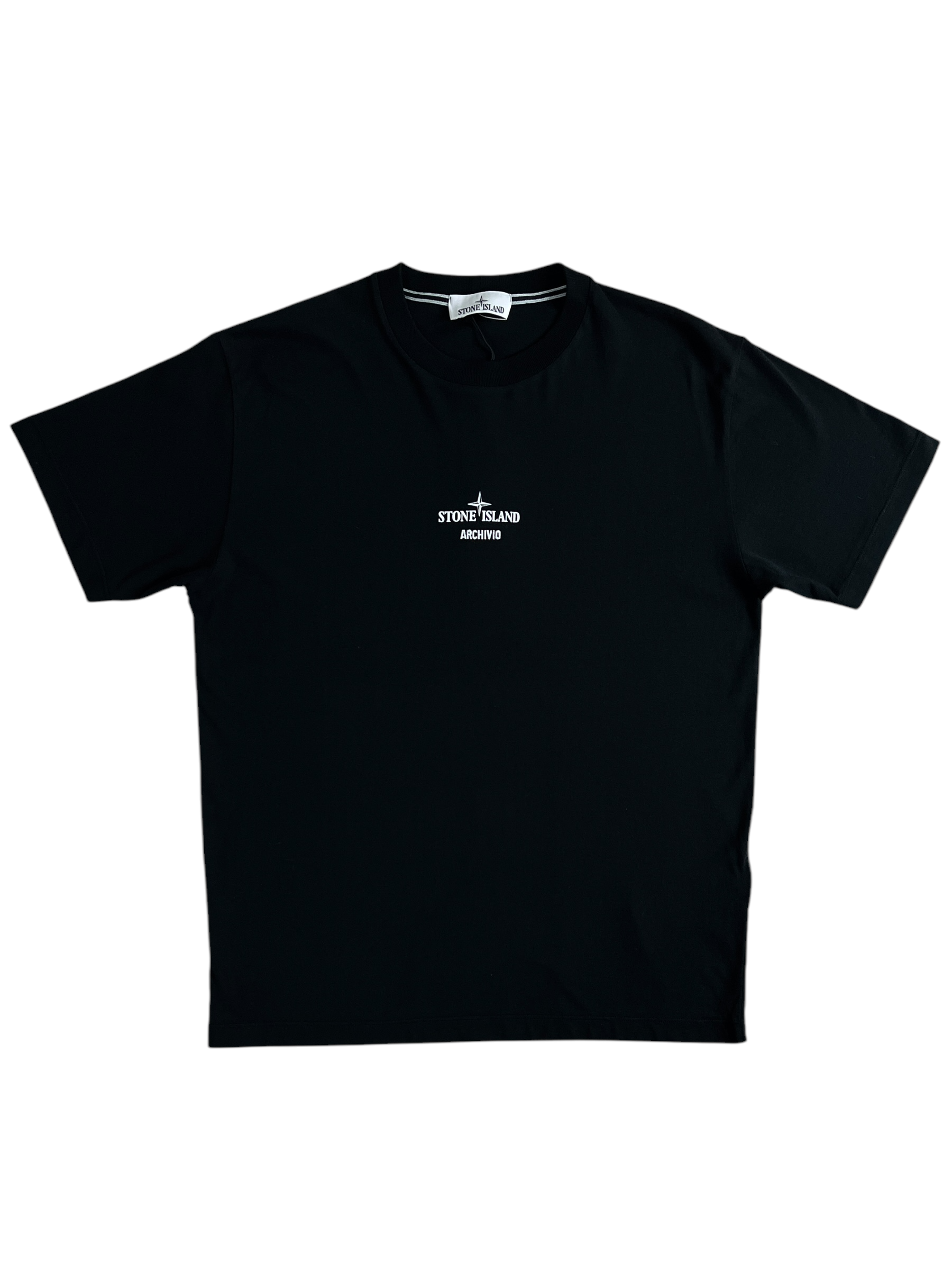 TEE-SHIRT STONE ISLAND ARCHIVIO NOIR - TAILLE XL - NEUF