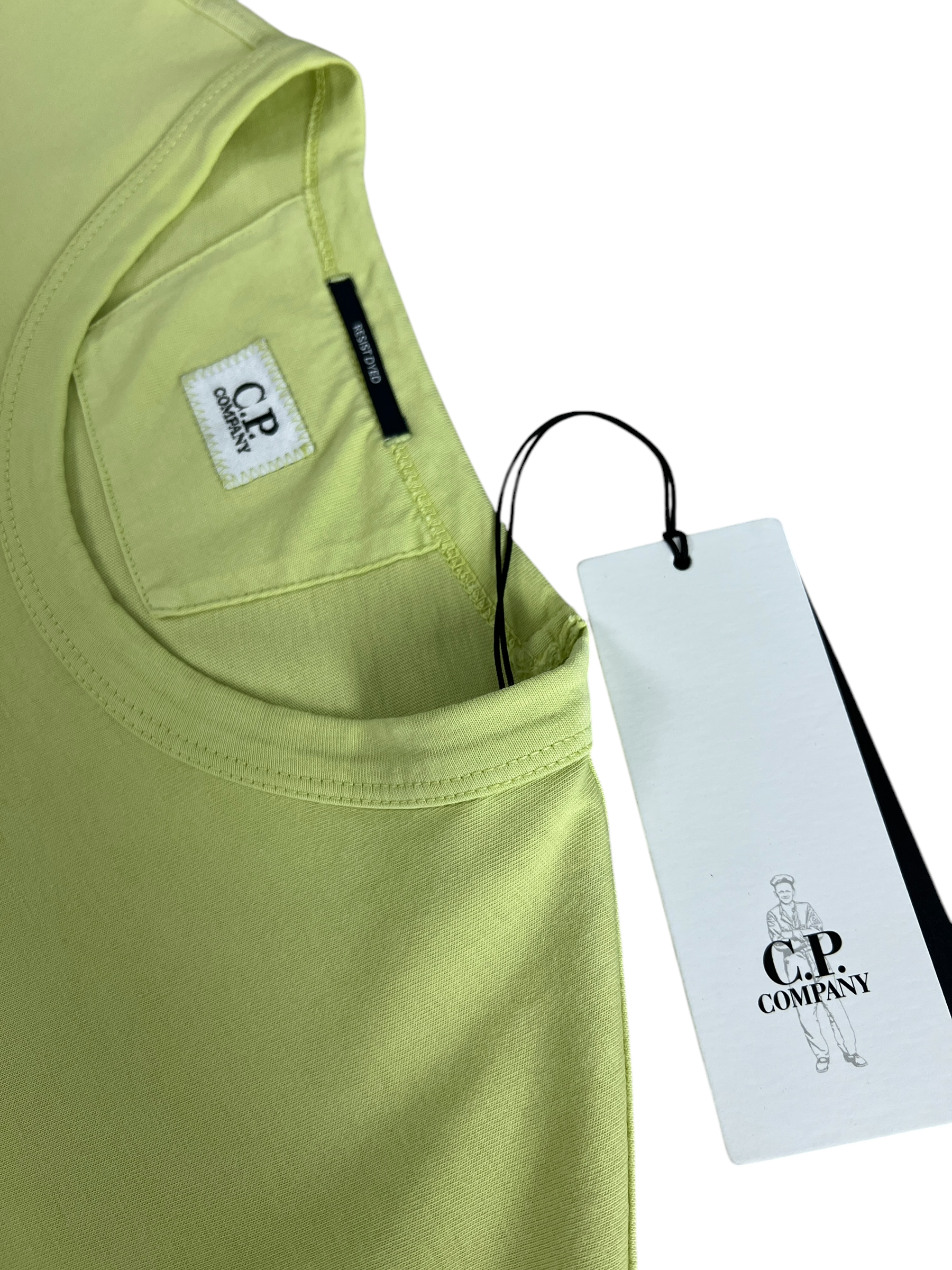 TEE-SHIRT C.P COMPANY VERT - TAILLE S - NEUF
