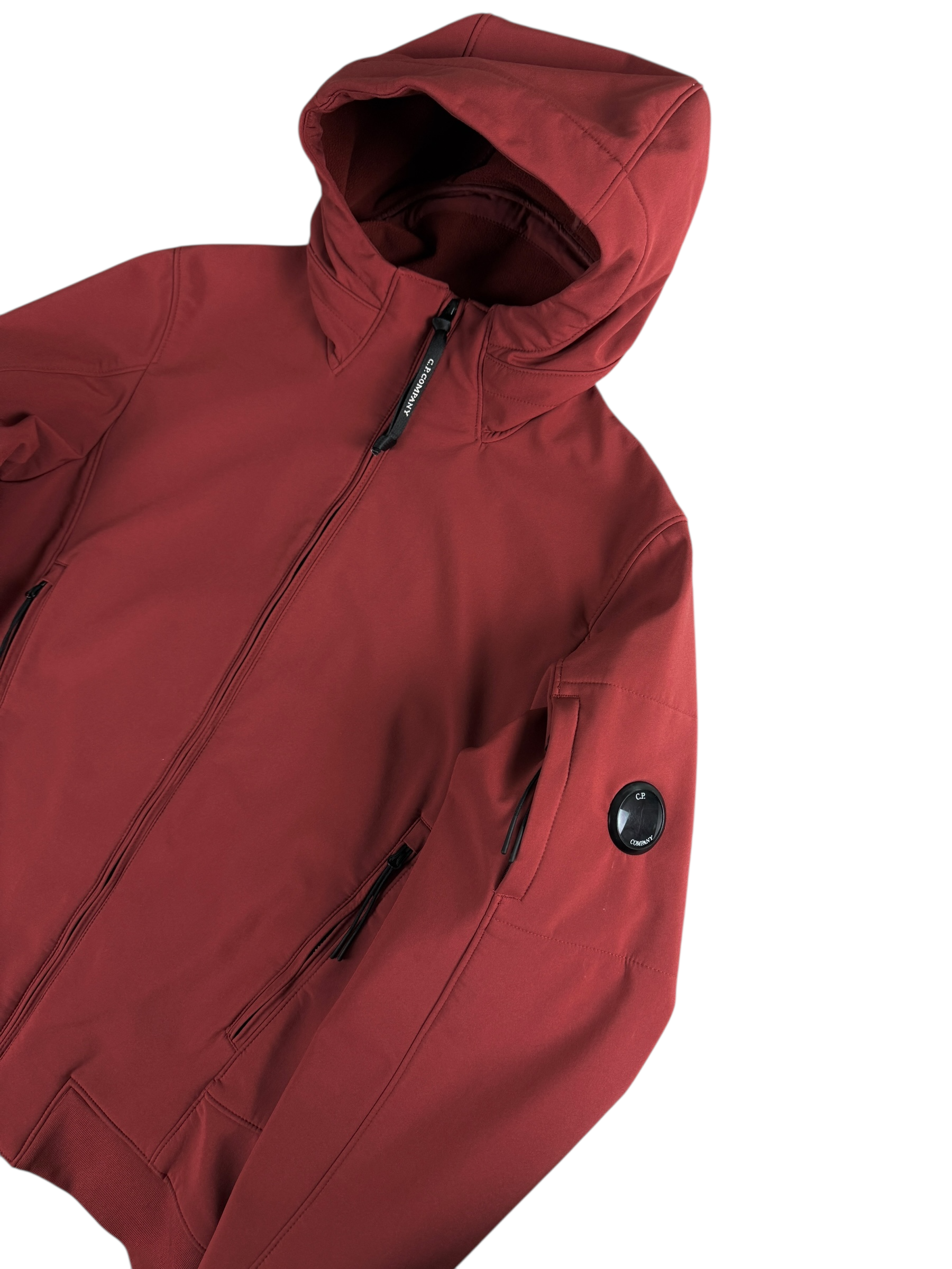 VESTE C.P COMPANY SHELL-R - BORDEAUX - TAILLE S