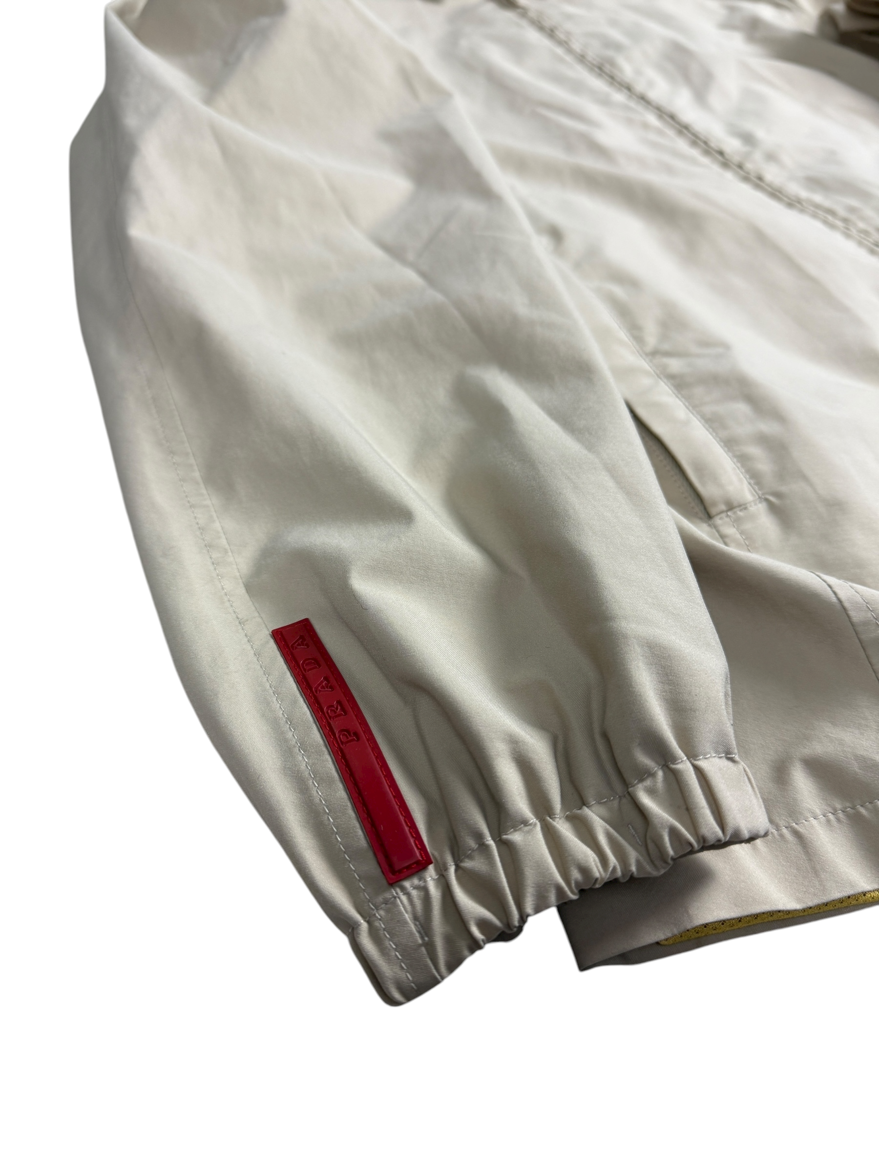 VESTE PRADA GORE-TEX - CRÈME - TAILLE 50