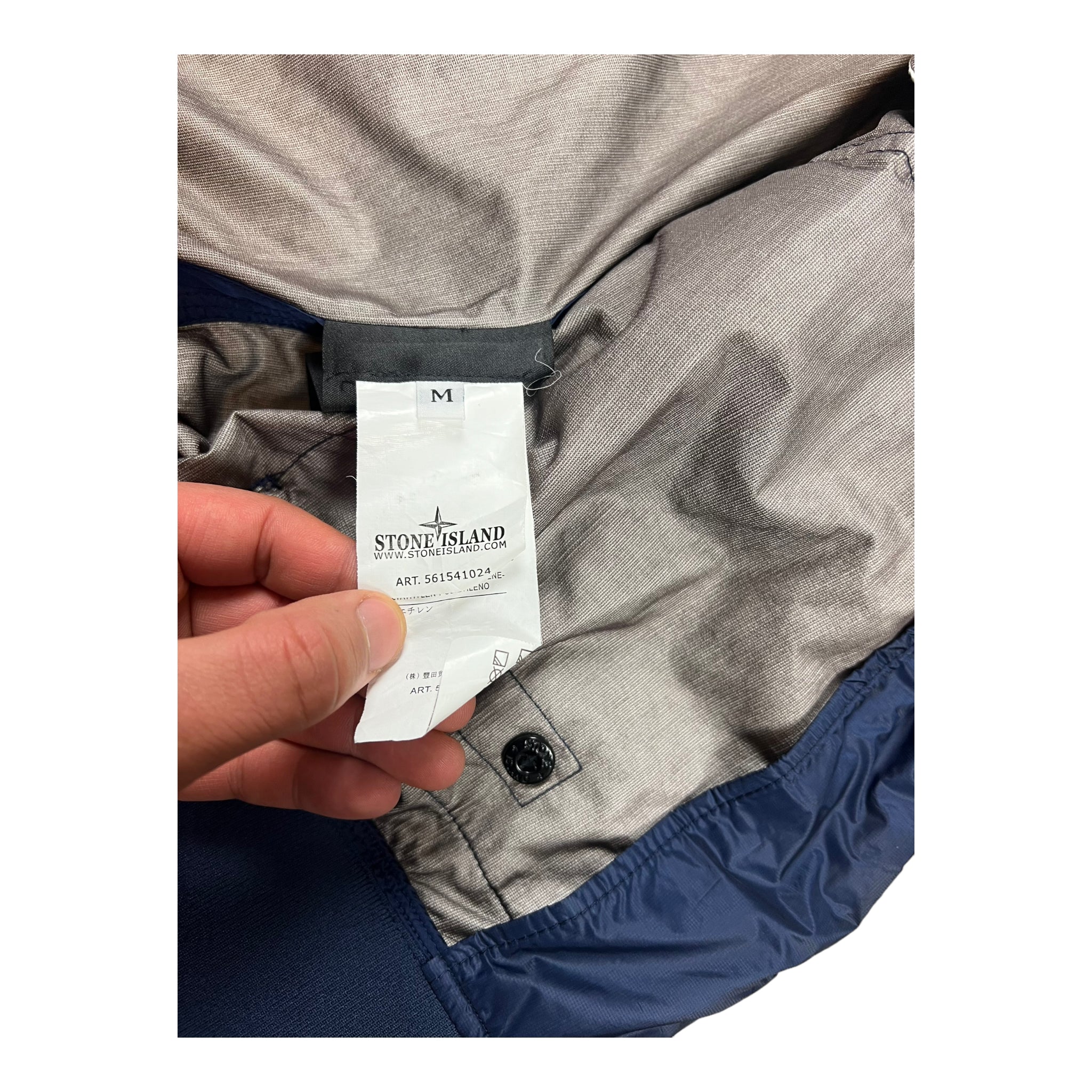 VESTE STONE ISLAND MICRO RIP STOP 7 DEN / TYVEK SHIELD - NB08