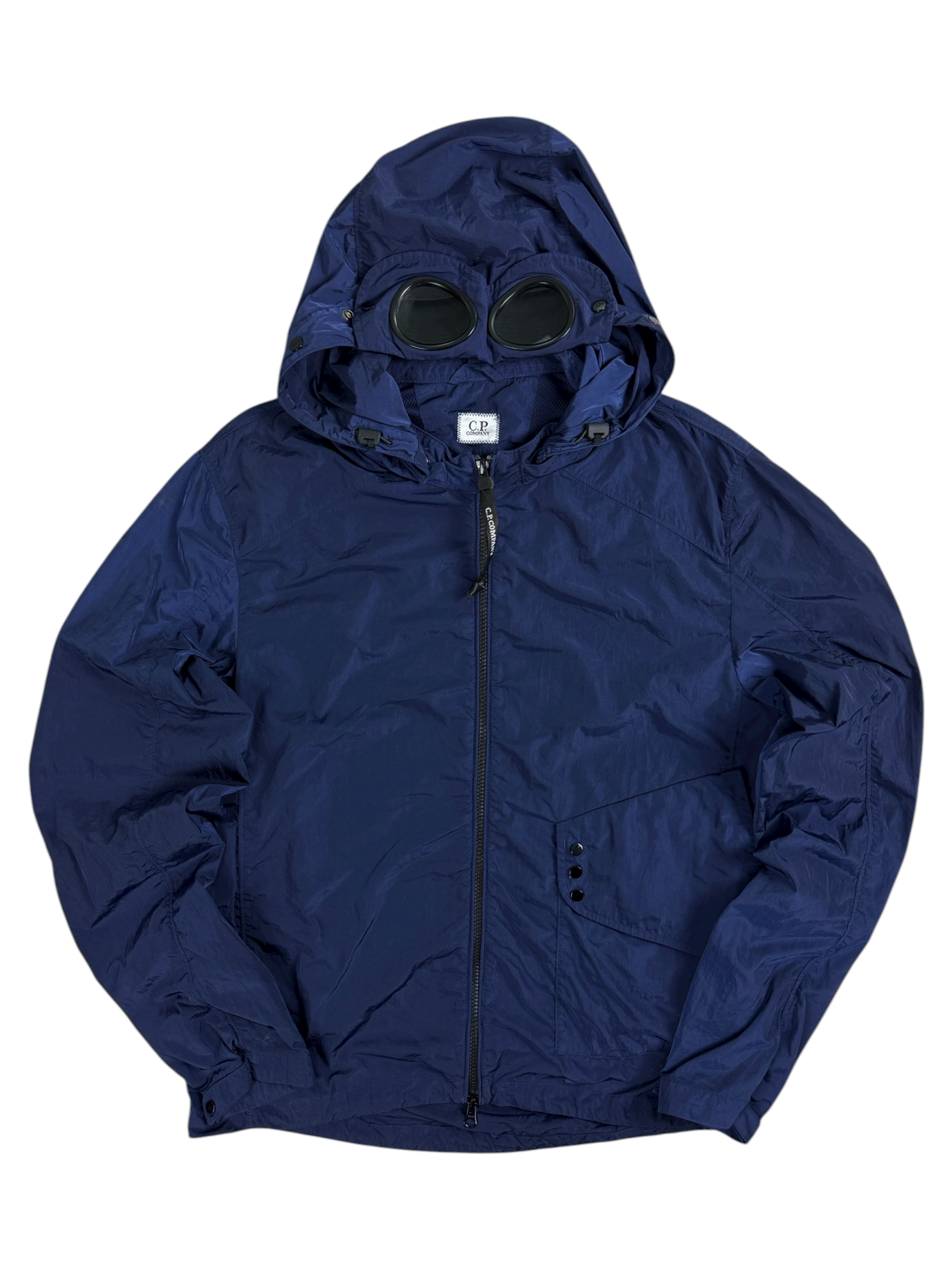 VESTE C.P COMPANY GOOGLE JACKET CHROME - MARINE - TAILLE L