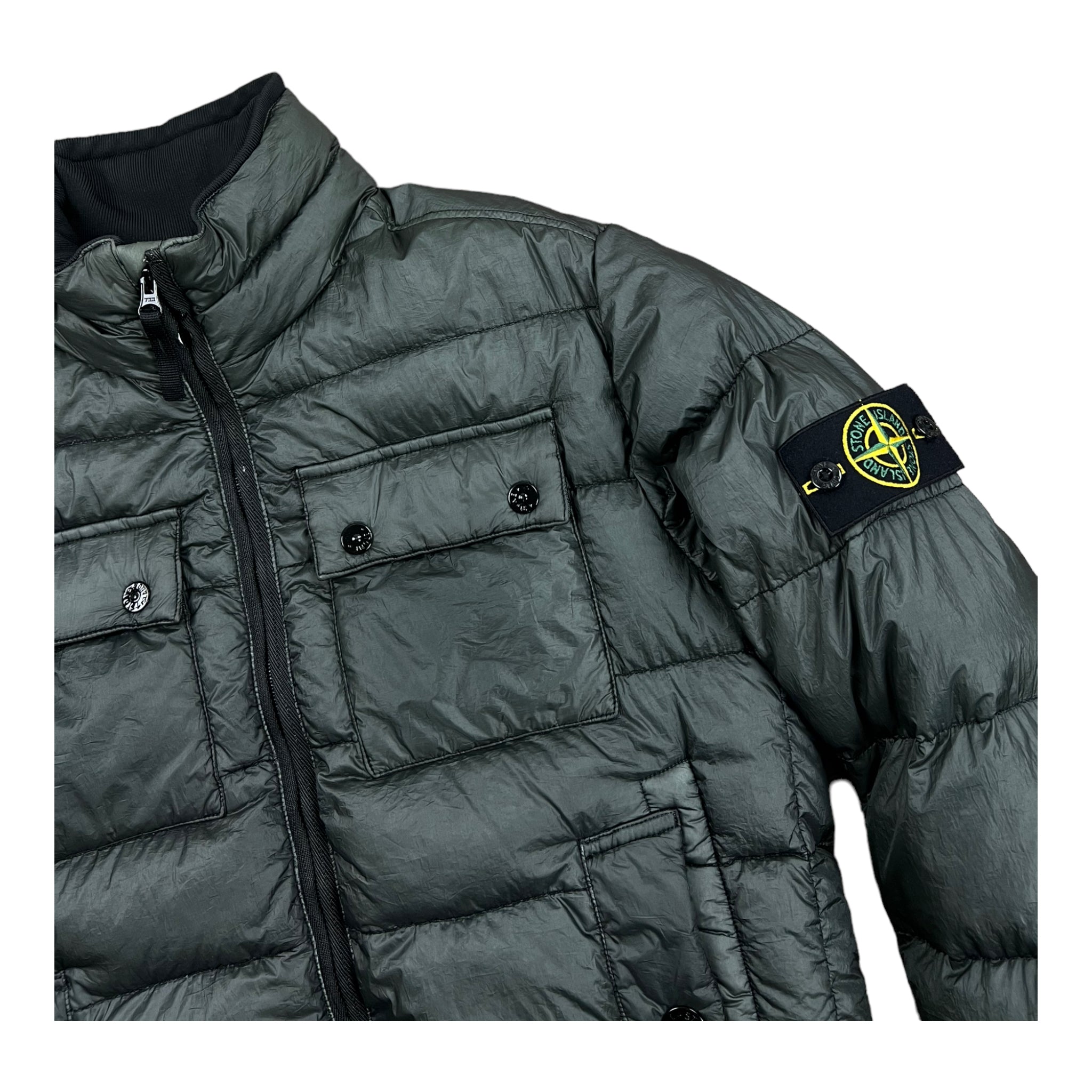 DOUDOUNE STONE ISLAND GARMENT DYED DOWN_26 GR X SQM_N - NB08