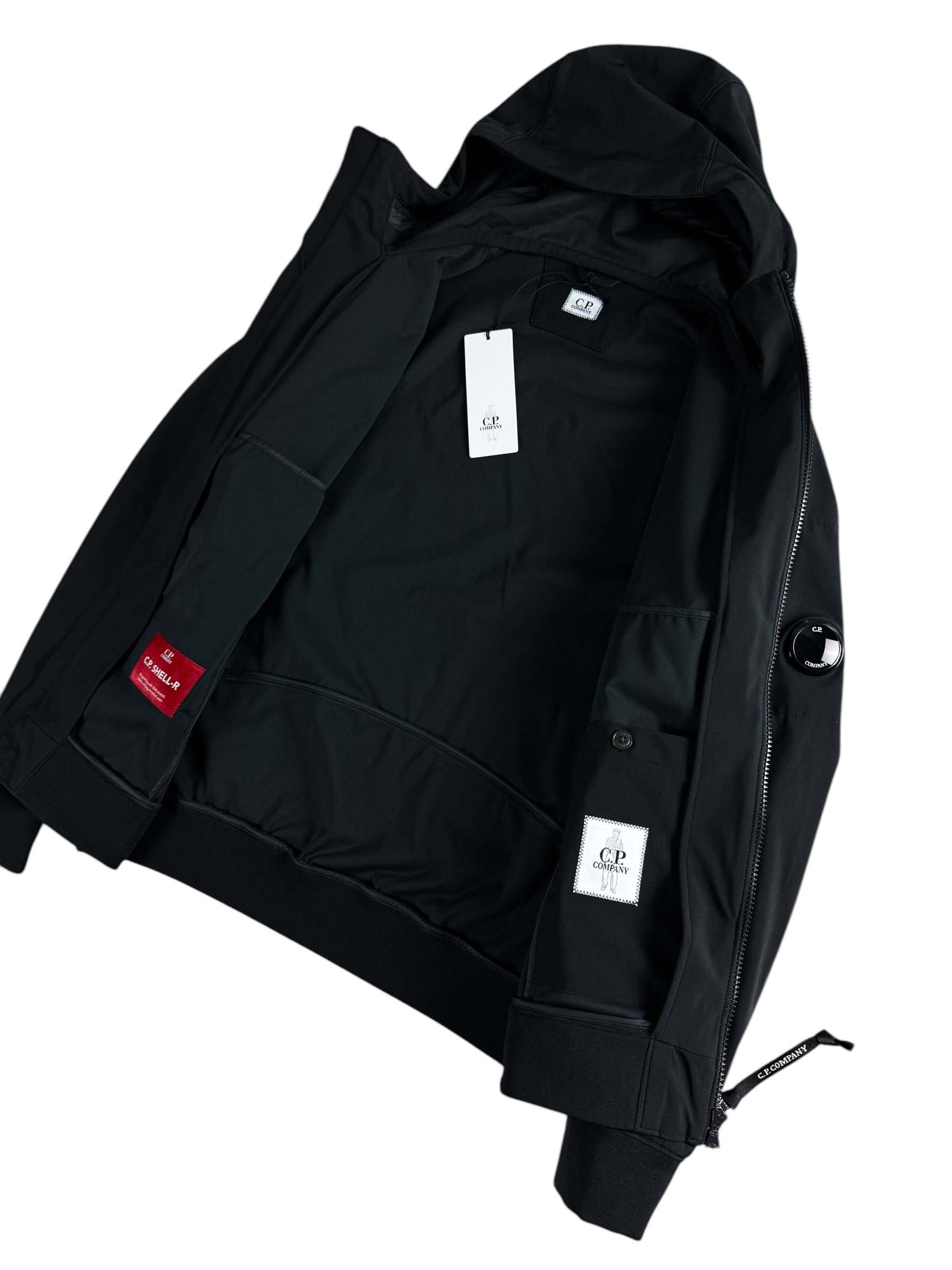 VESTE C.P COMPANY SHELL R NOIR - COLLECTION 2025 - NEUF