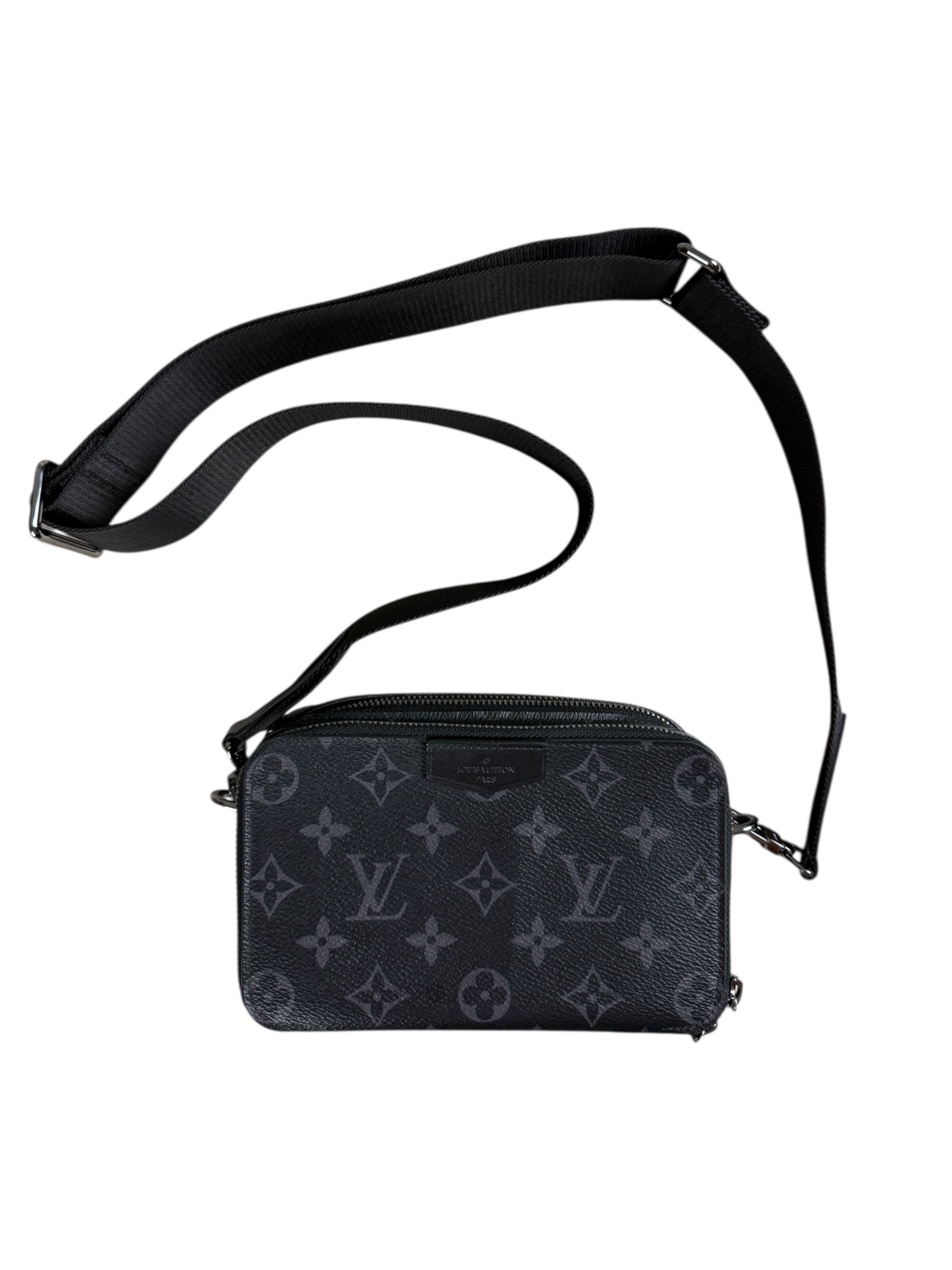 SACOCHE LOUIS VUITTON ALPHA ÉCLIPSE - NOIR