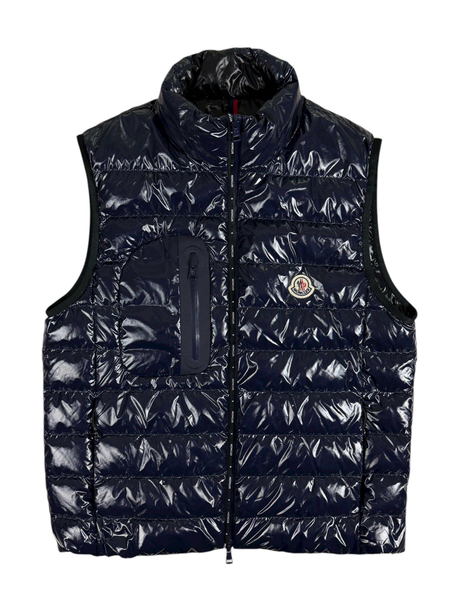 GILET MONCLER USEDOM - MARINE - TAILLE L